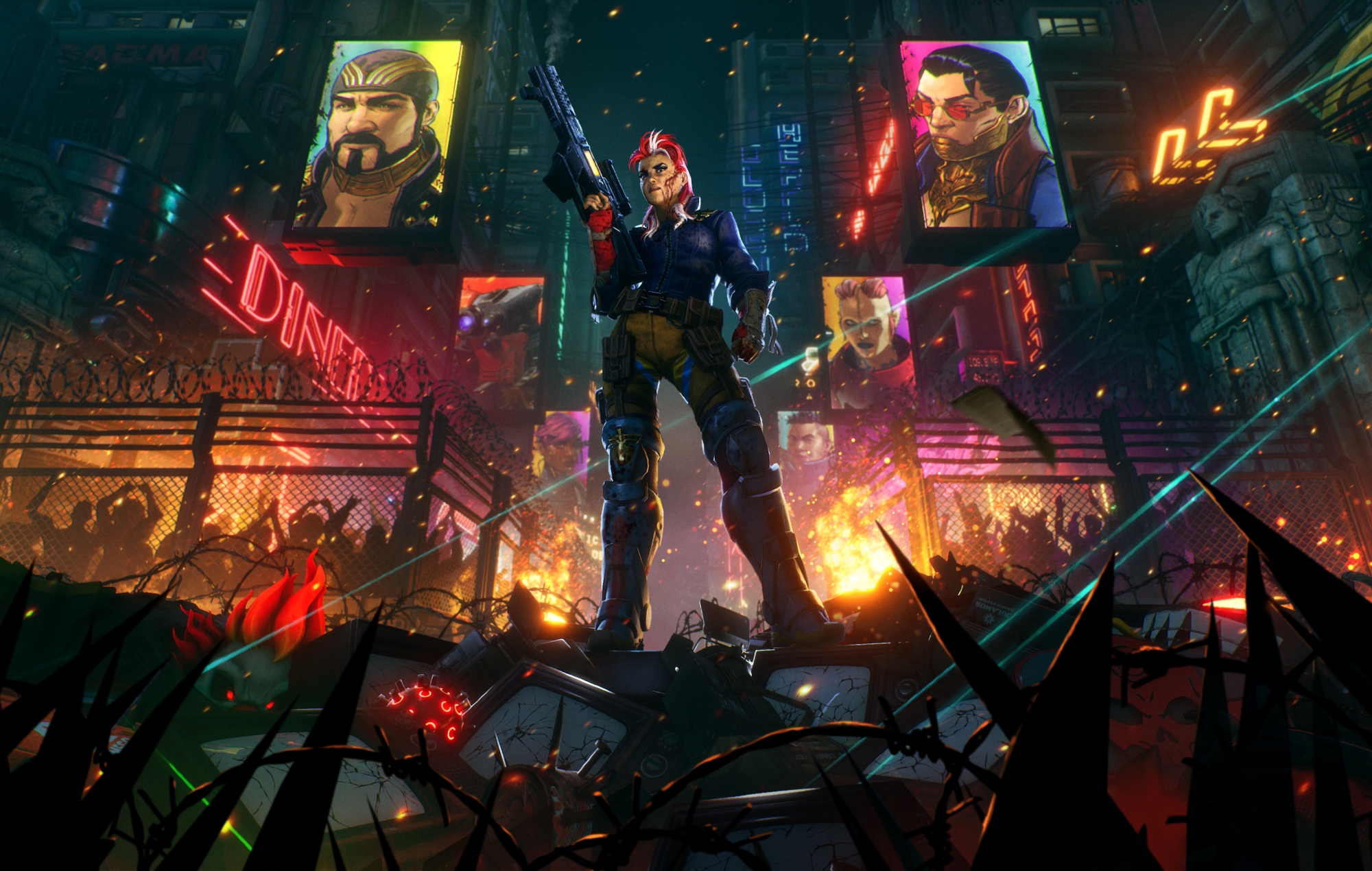 Homicidal All-Stars' se renueva a 'Showgunners' con una demo gratuita