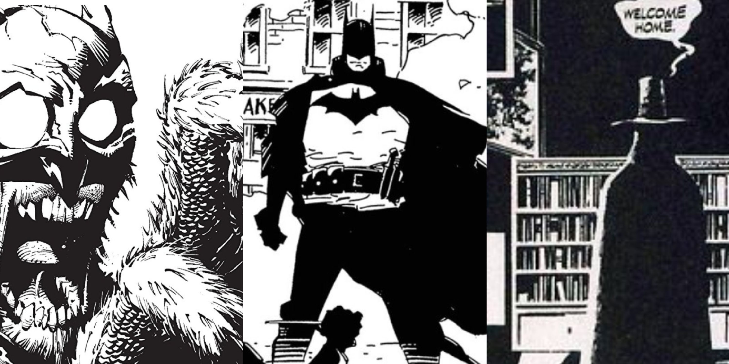 Los 10 mejores cómics de DC en blanco y negro