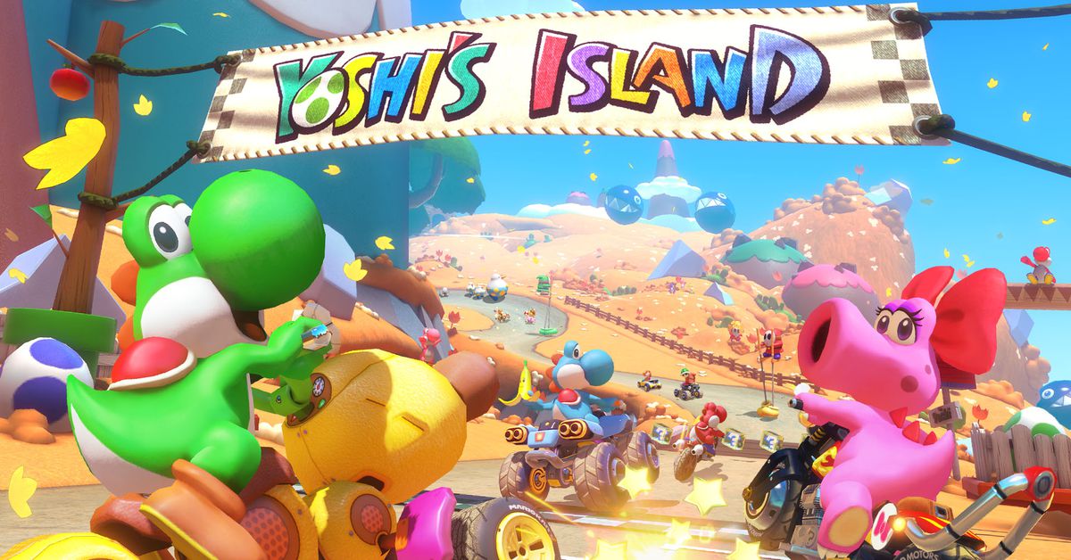 Los nuevos DLC de Birdo y Yoshi's Island de Mario Kart 8 llegan la próxima semana