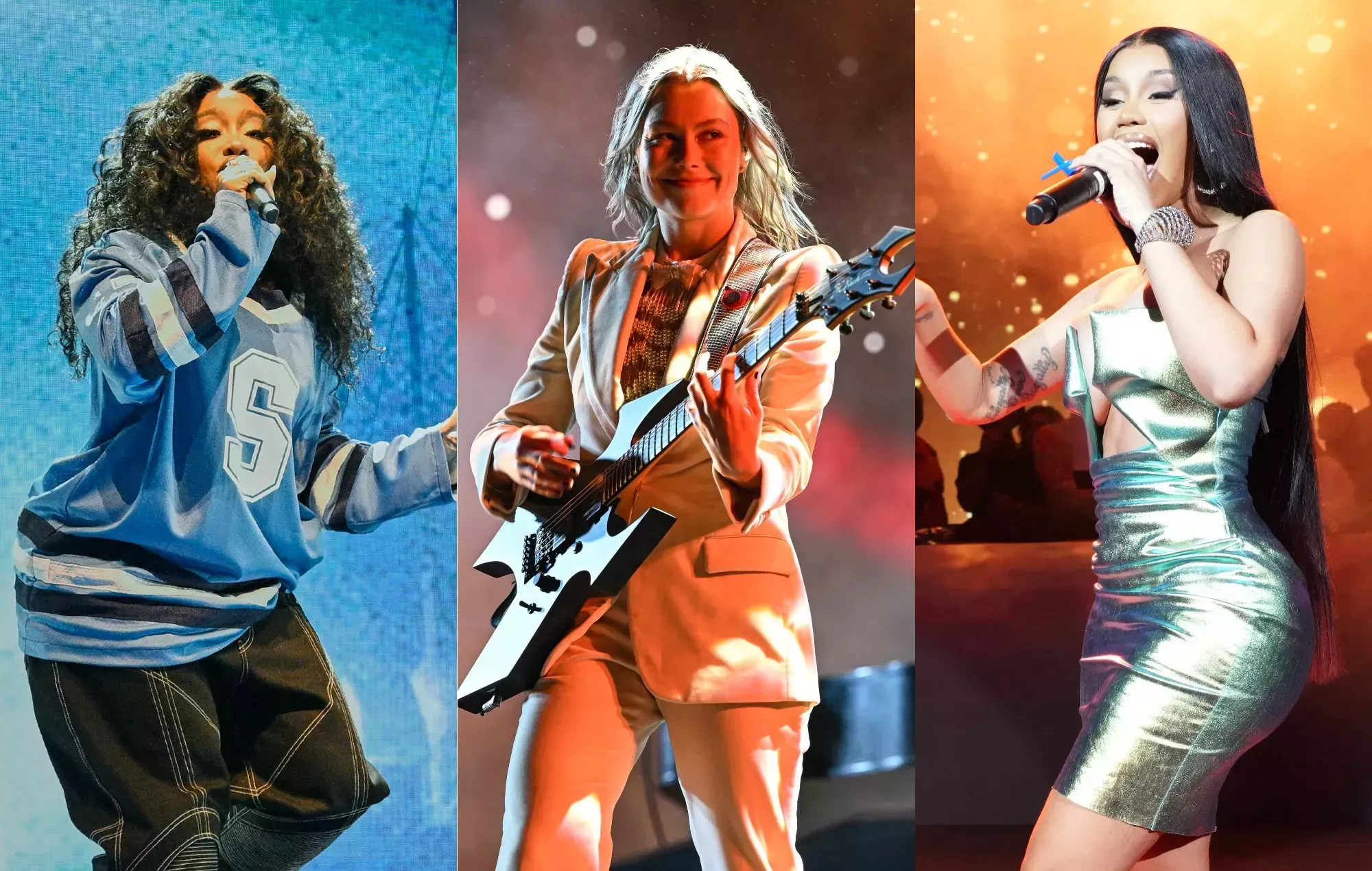 Mira la actuación de SZA con Phoebe Bridgers y Cardi B en el Madison Square Gardens