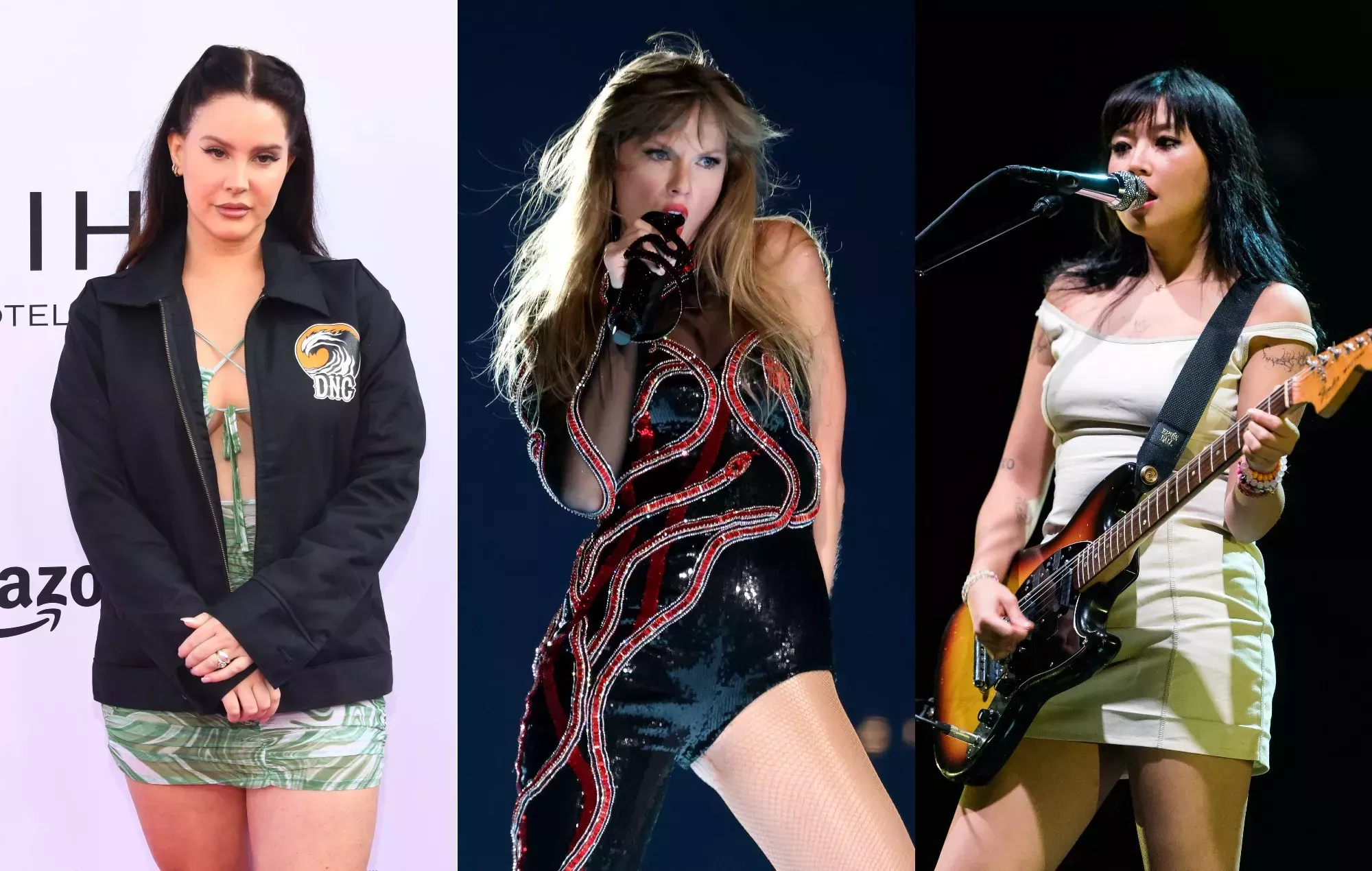 Taylor Swift dedica 'Our Song' a Beabadoobee y elogia a Lana Del Rey en la reanudación de la gira 'Eras