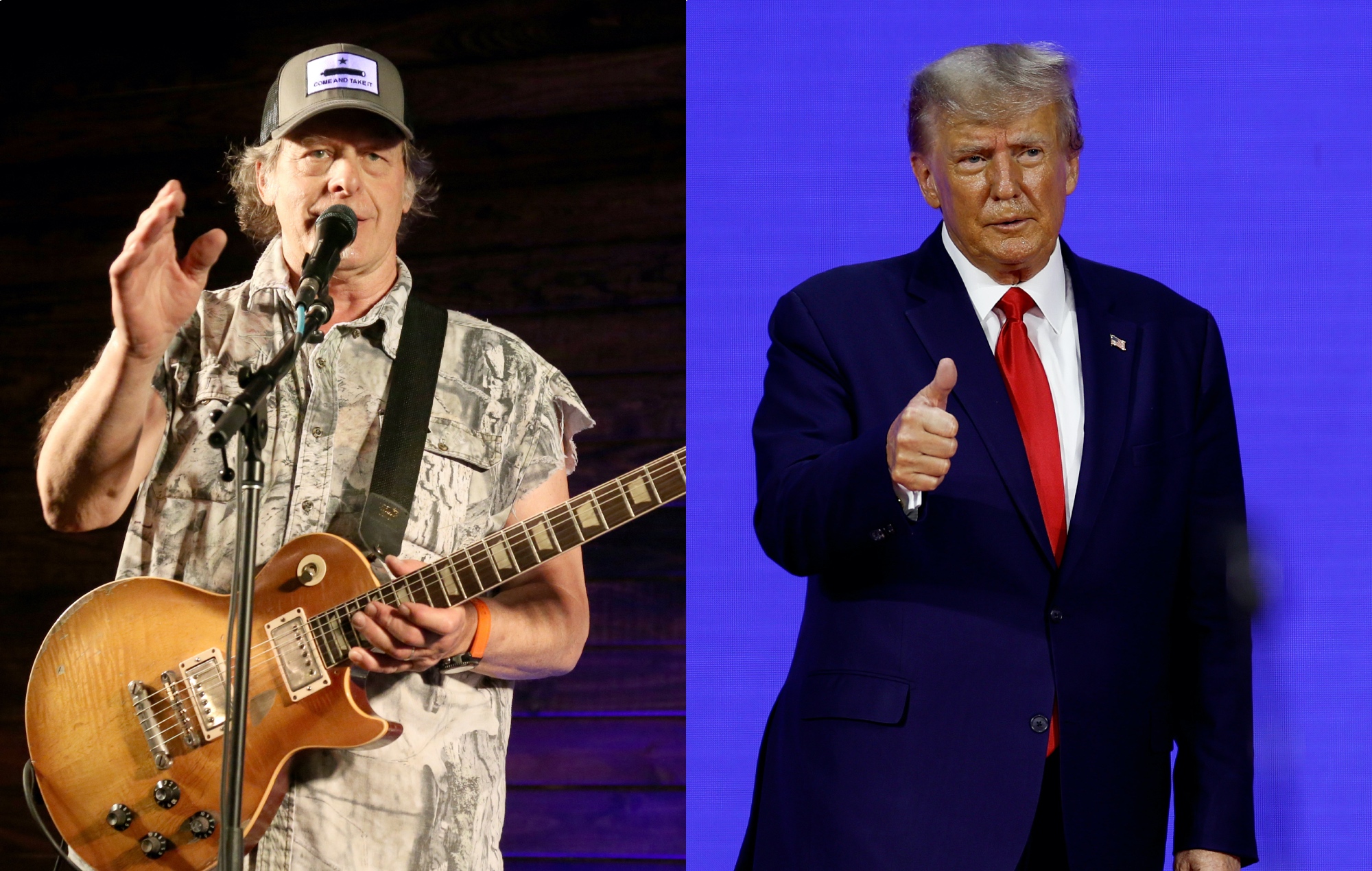 Ted Nugent insta a los seguidores de Trump a "permanecer pacíficos" si detienen al expresidente