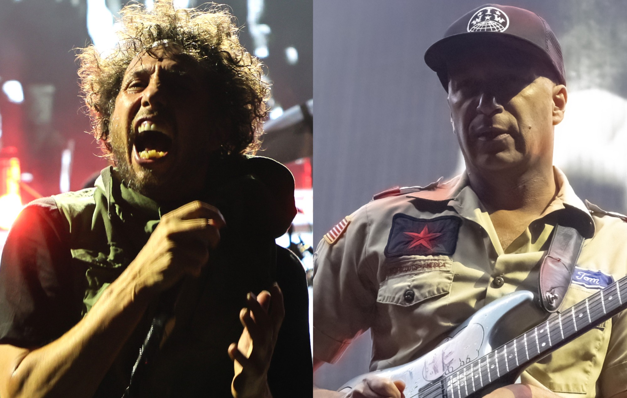 Zack de la Rocha actuando herido "más convincente" que el 99% de los frontmen, dice Tom Morello