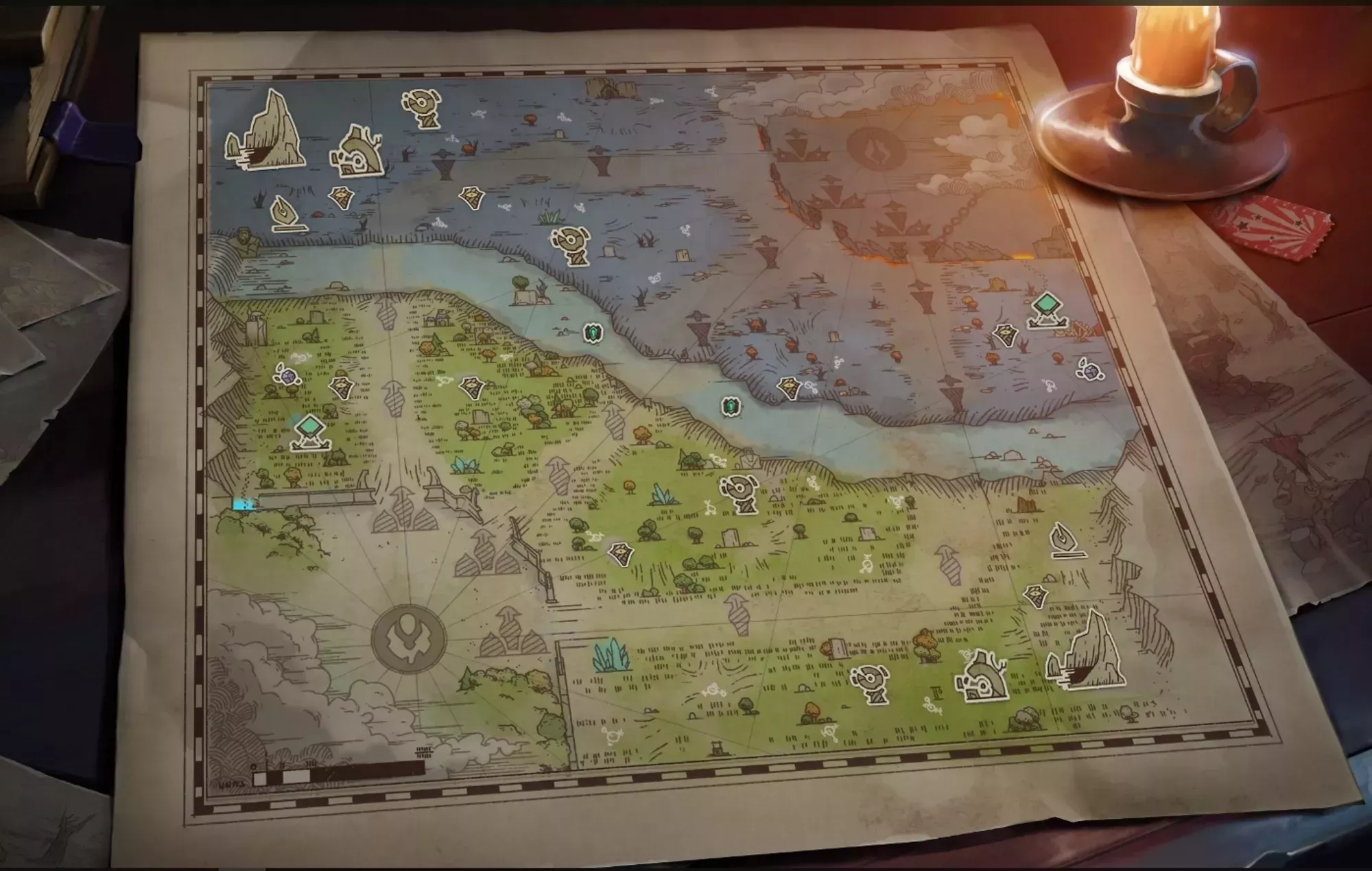 El mapa de 'Dota 2' se