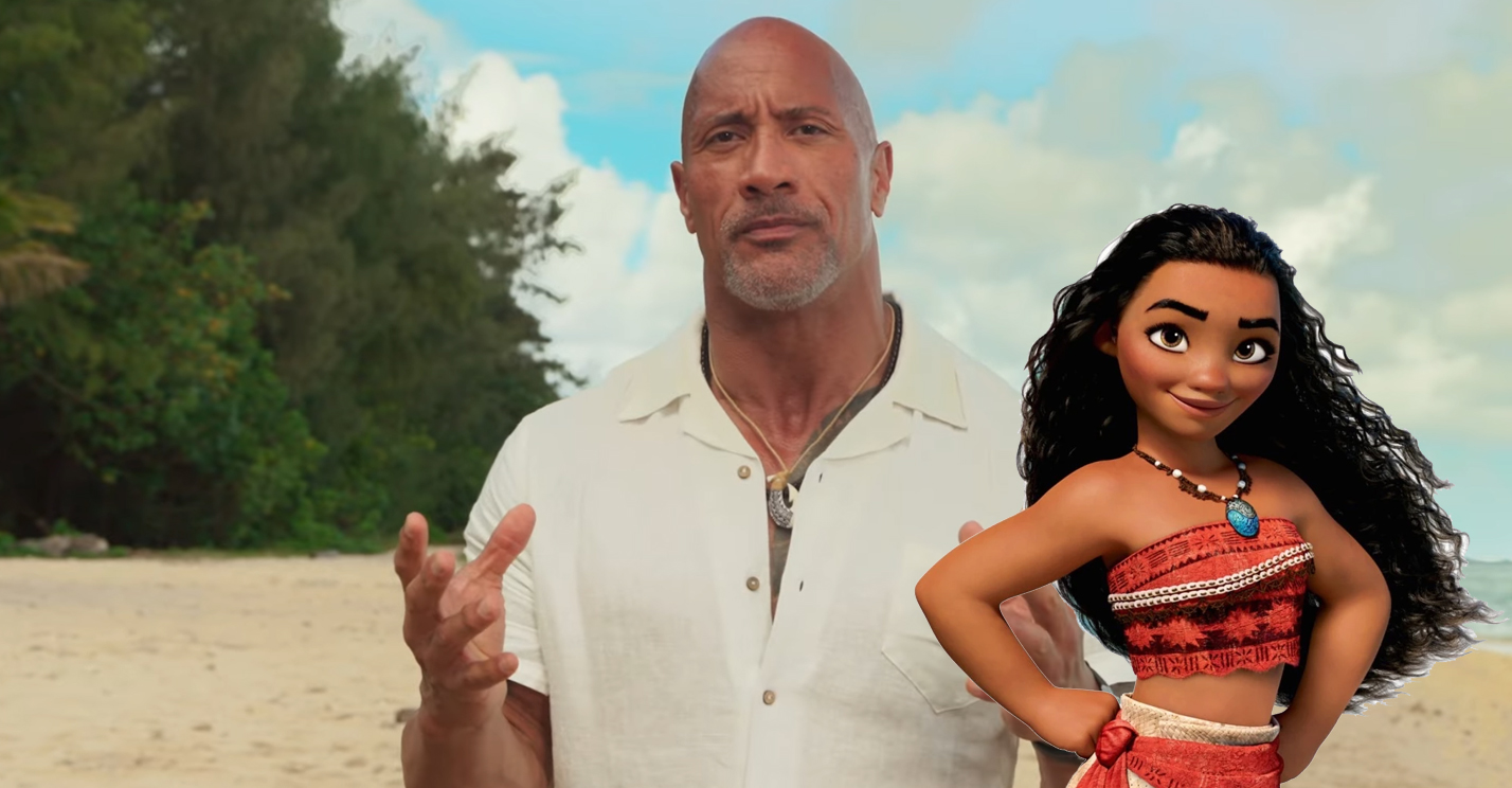 El remake de acción real de Moana se anuncia con un vídeo tropical de Dwayne Johnson