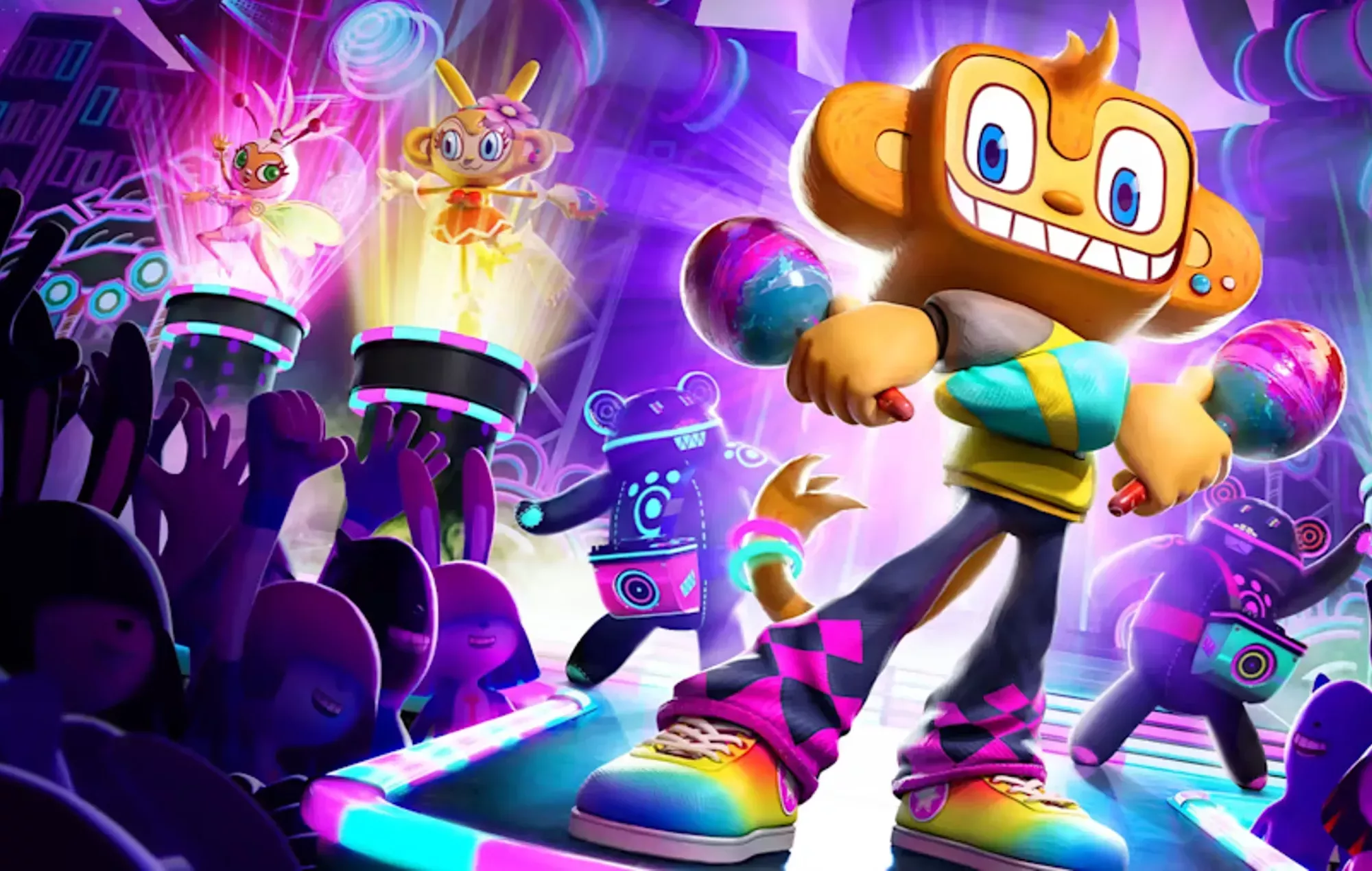 El tracklist de 'Samba de Amigo: Party Central' incluye canciones de Ariana Grande y Rina Sawayama