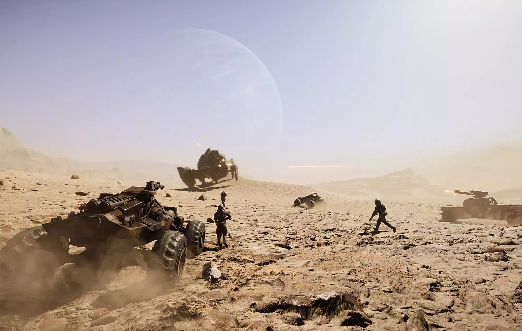 El tráiler de 'Silica' muestra un shooter de estrategia mezcla de 'Starcraft' y 'Dune'