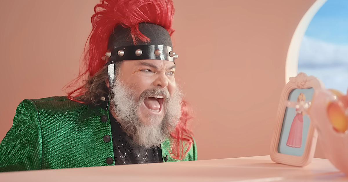 El vídeo de 'Peaches' de Jack Black demuestra por qué manda en la película de Mario
