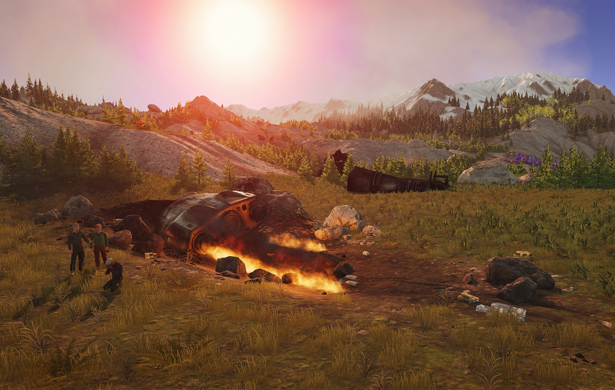 Exclusiva: vea la reacción del instructor jefe de supervivencia del ejército británico ante 'Stranded: Amanecer alienígena