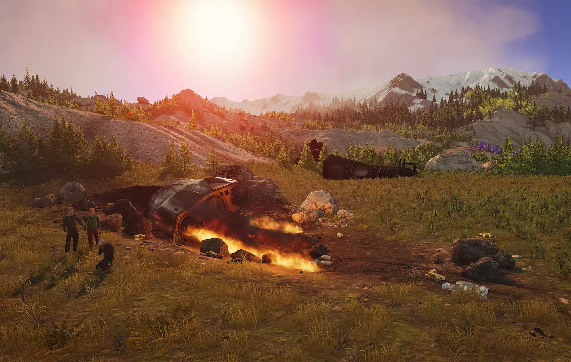 Exclusiva: vea la reacción del instructor jefe de supervivencia del ejército británico ante 'Stranded: Amanecer alienígena