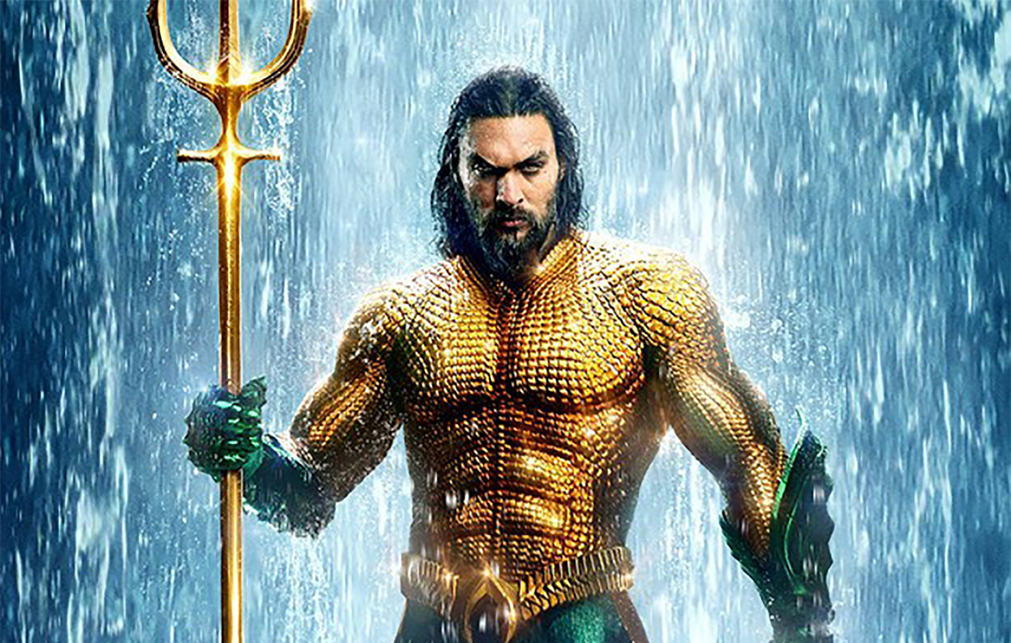 Jason Momoa se mostró "absolutamente desconcertado por la buena acogida de 'Aquaman'"
