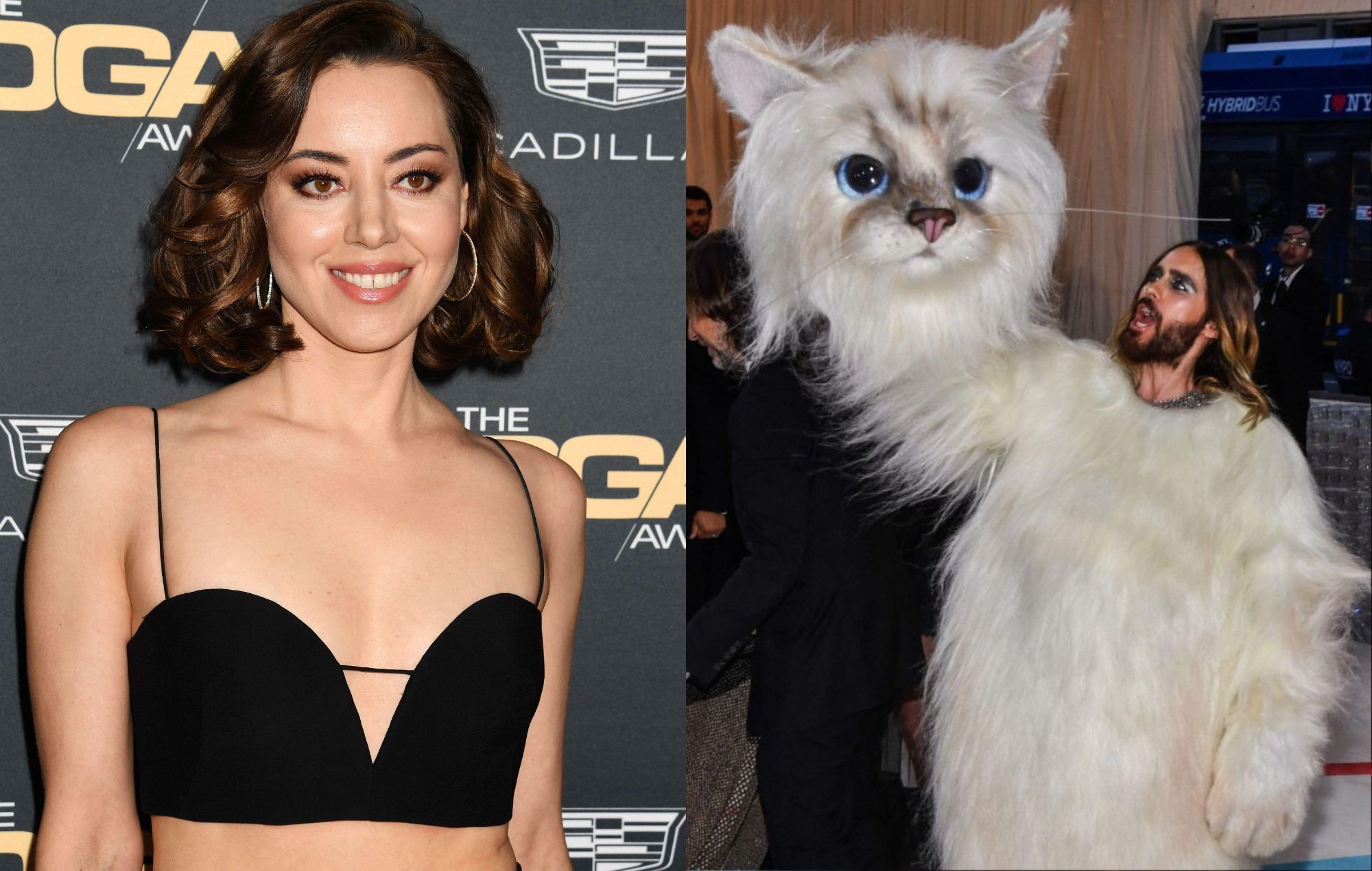 Aubrey Plaza critica a Jared Leto por su error de vestuario en la Gala del Met