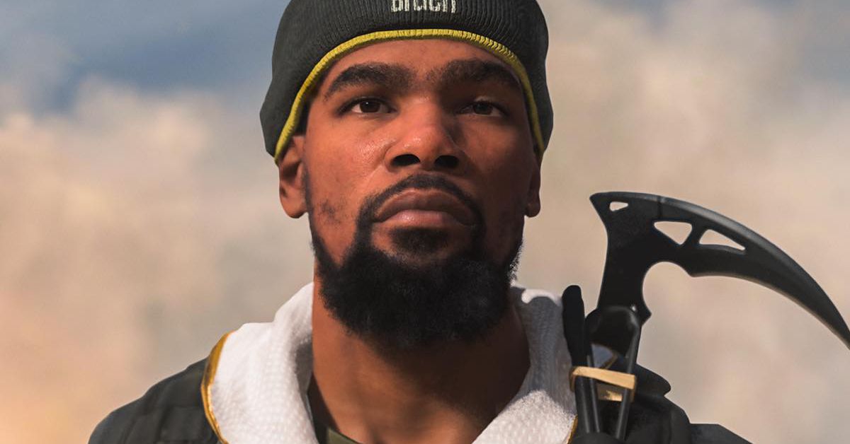 Cariño, ¿Call of Duty ha encogido a Kevin Durant? O si no, tiene una caja de impacto cojonuda.