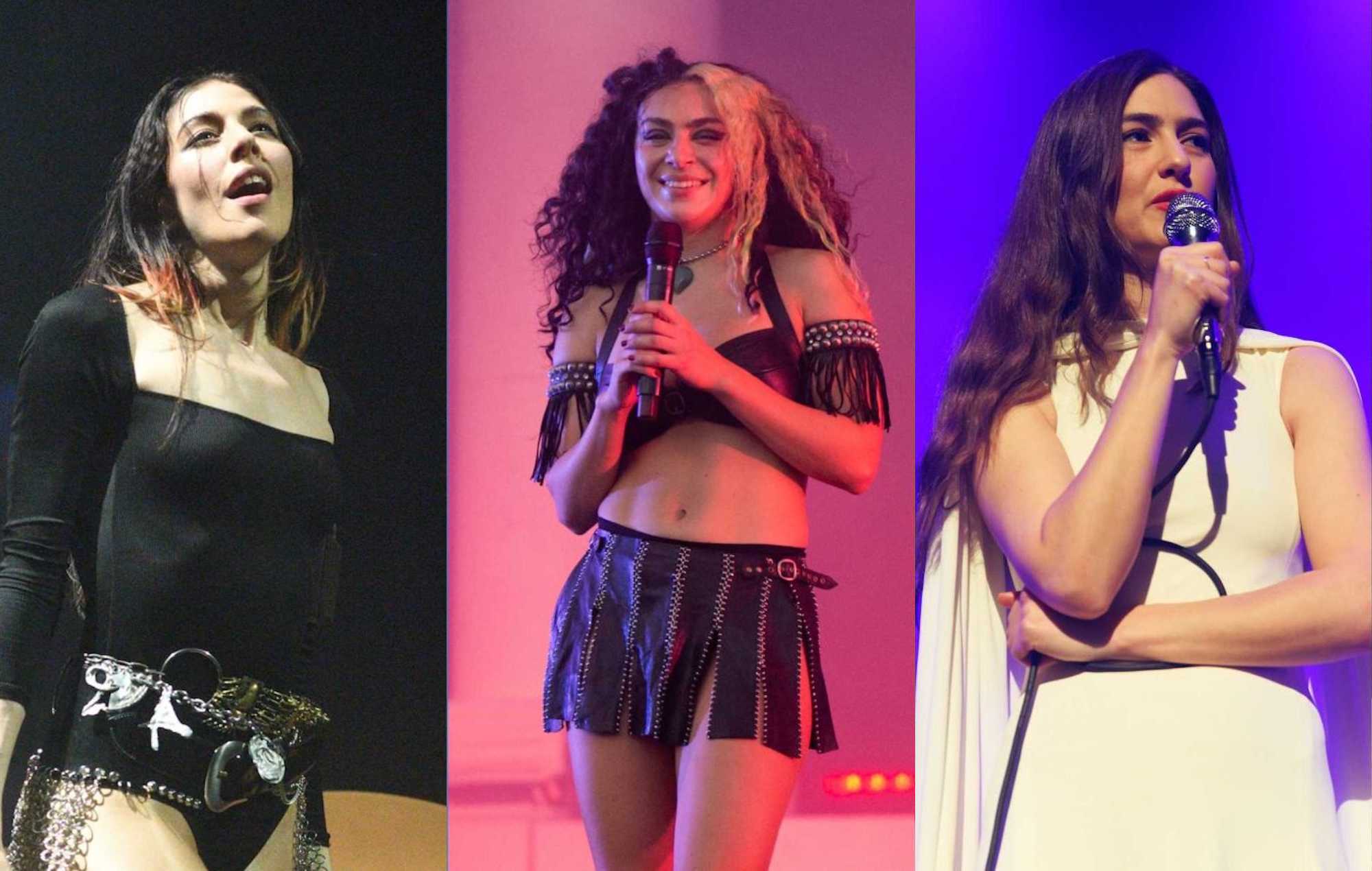 Caroline Polachek presenta a Charli XCX y Weyes Blood en un gran concierto en Los Ángeles