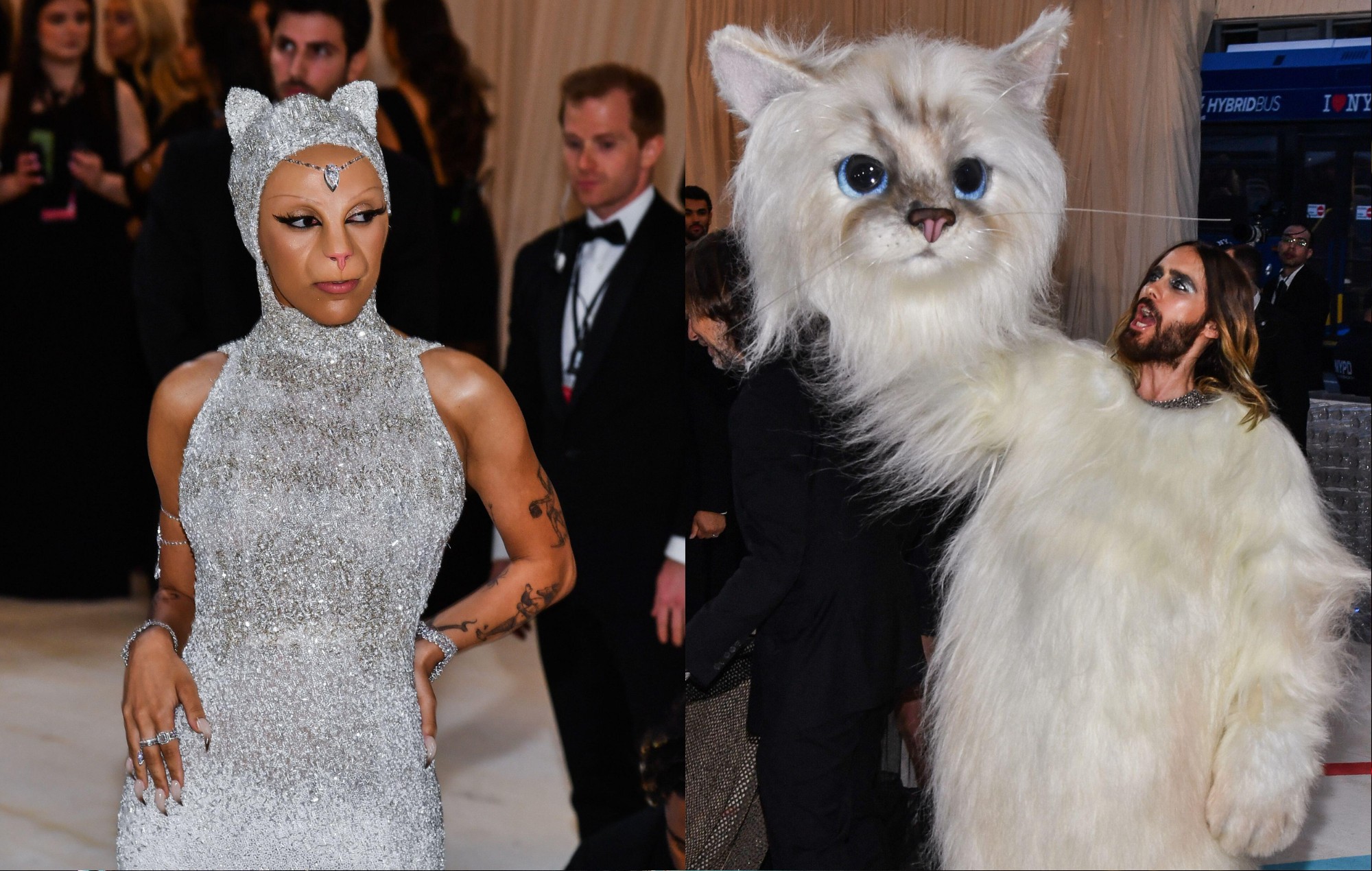 Doja Cat y Jared Leto asisten como gatos a la Gala del Met 2023 Cultture