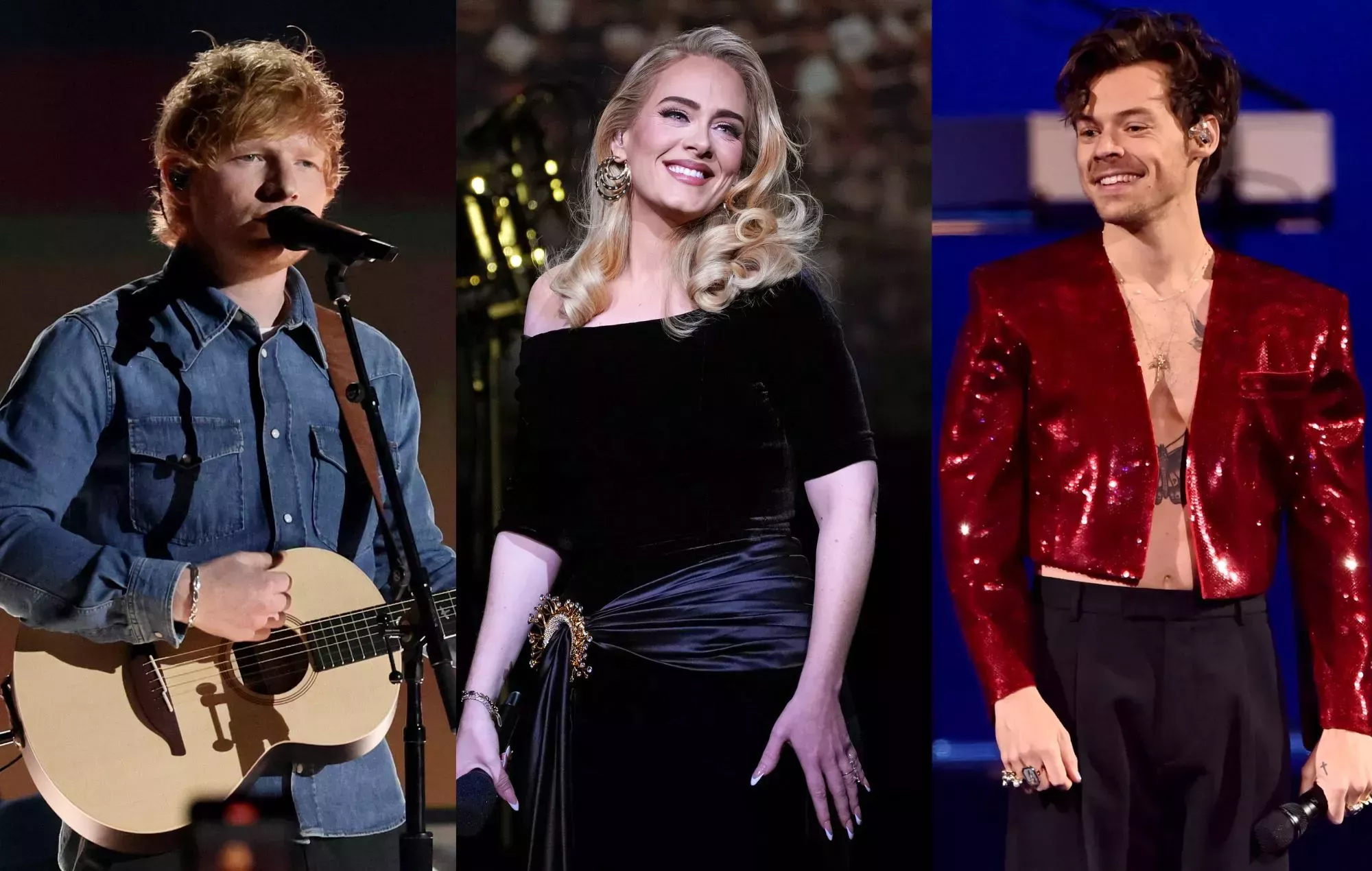 Ed Sheeran, Harry Styles y Adele, entre los británicos más ricos menores de 35 años