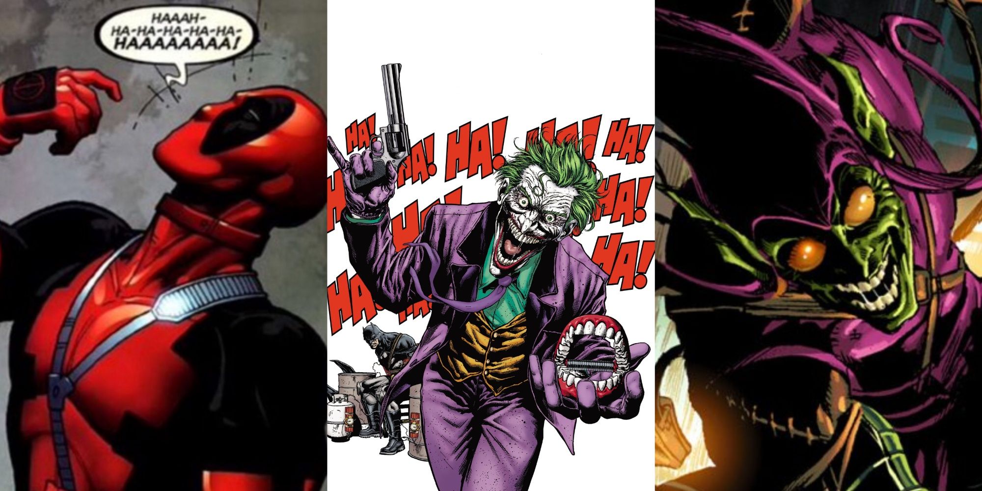 El Joker y otros 9 personajes que no paran de reír