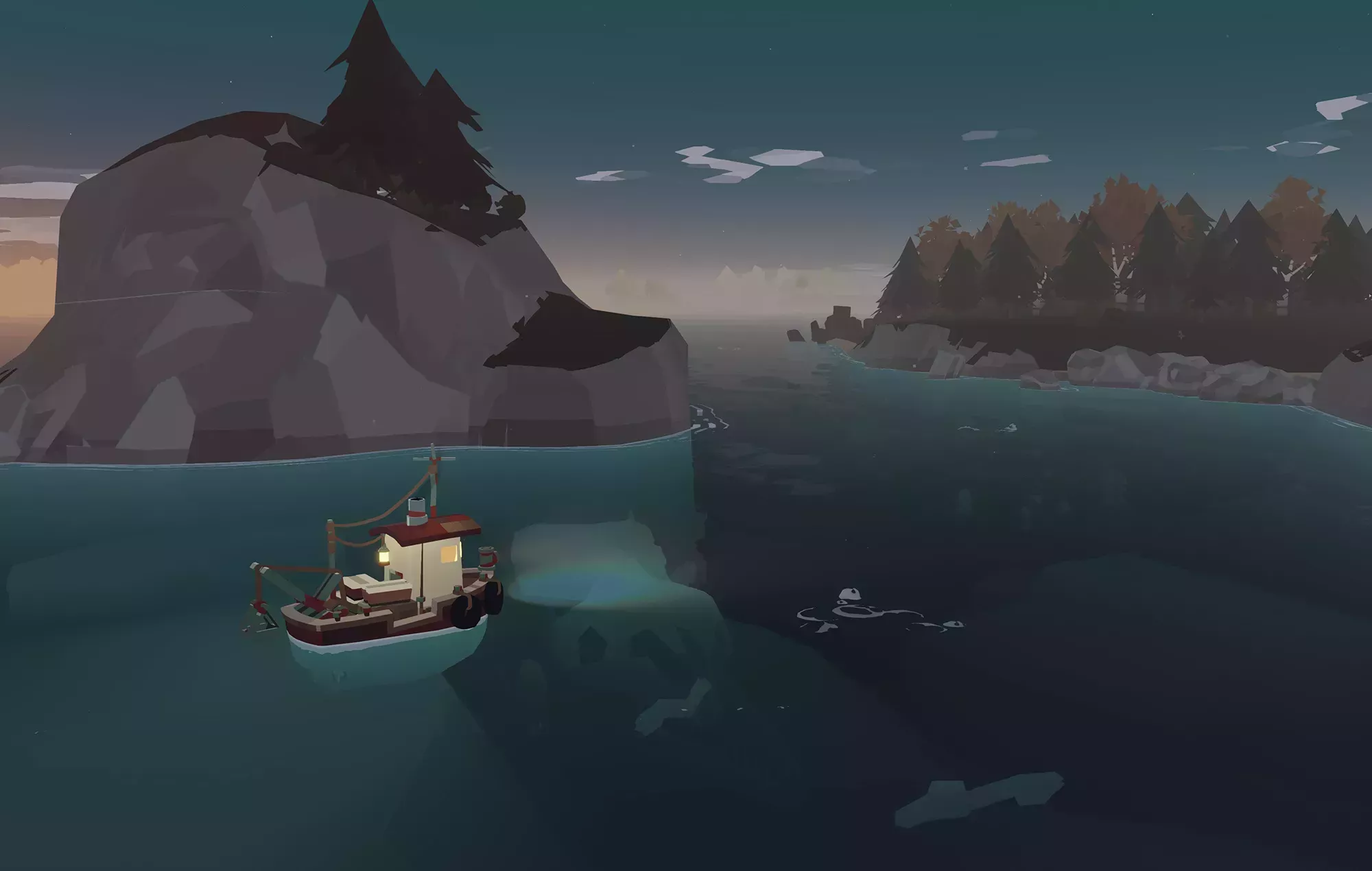 El juego de terror de pesca 'Dredge' recibirá un modo foto y una expansión de pago este año