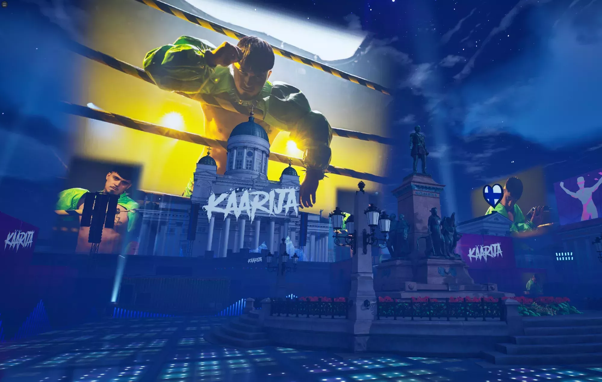 Finlandia utiliza 'Fortnite' para promocionar su participación en Eurovisión 'Cha Cha Cha'