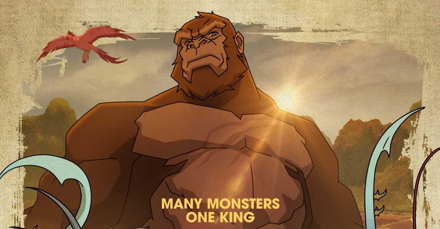 La isla calavera de Netflix lleva la animación al monstruoso universo de King Kong y Legendary