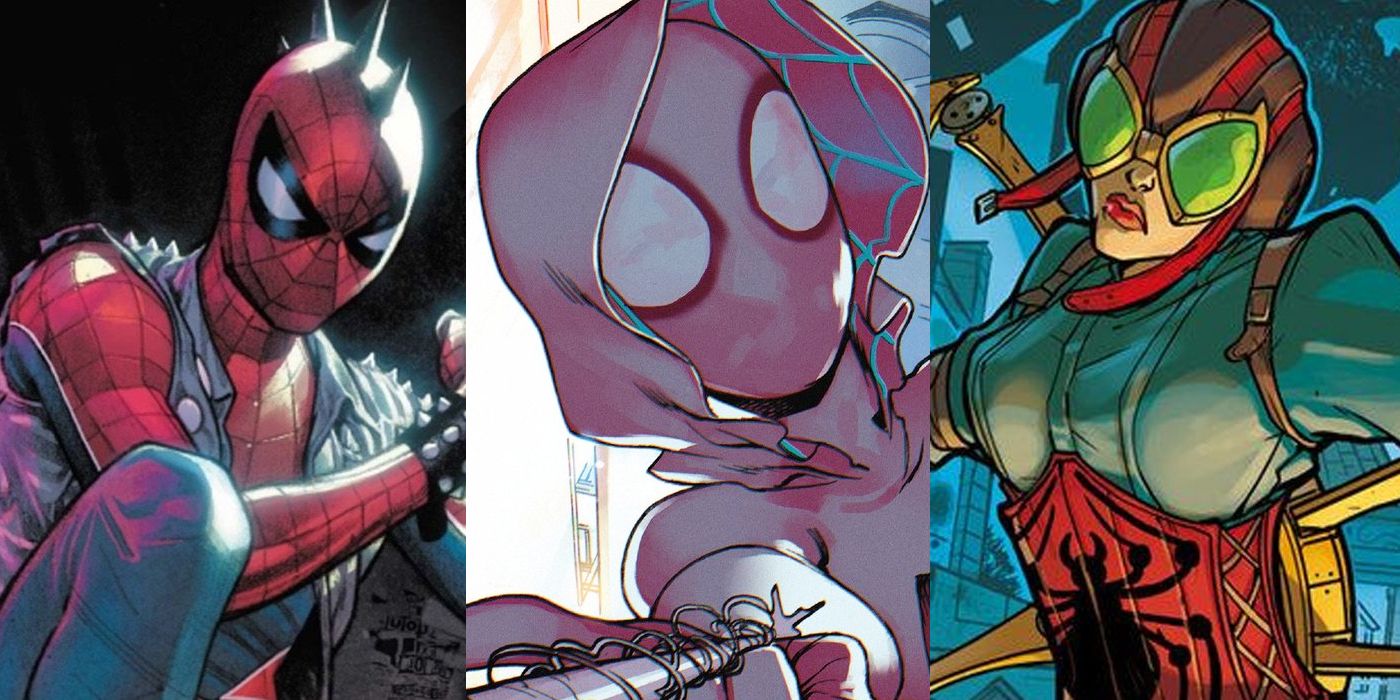 Las 10 mejores variantes de Spiderman introducidas en el cómic original de Spider-Verse