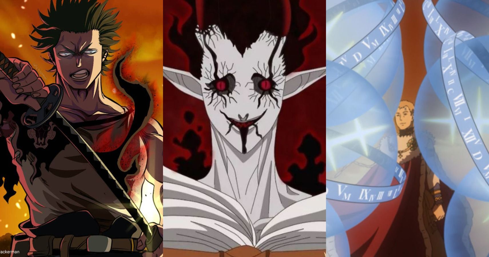 Los 15 tipos de magia más poderosos del trébol negro