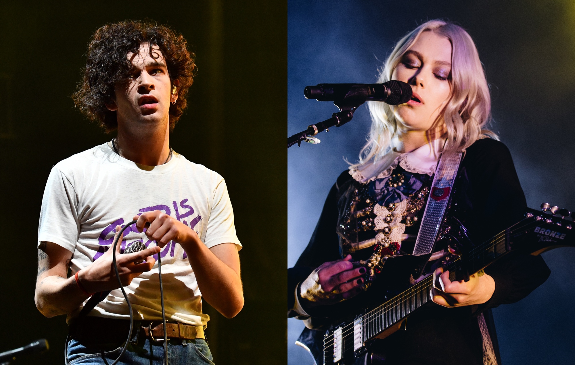 Matty Healy de The 1975 se une a Phoebe Bridgers como telonero de Taylor Swift
