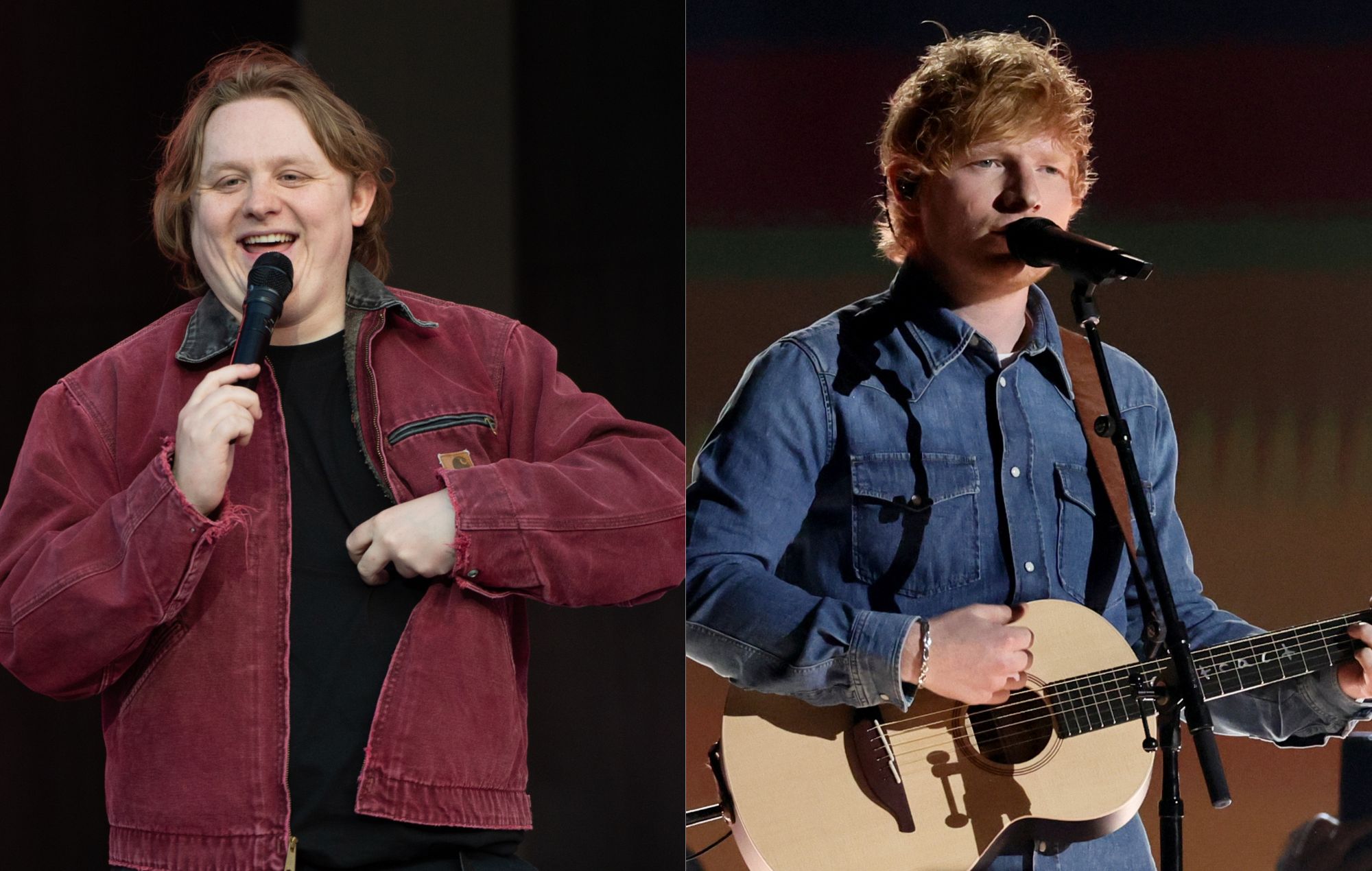 Ed Sheeran responde después de que Lewis Capaldi incitara el cántico "Que te jodan, Ed