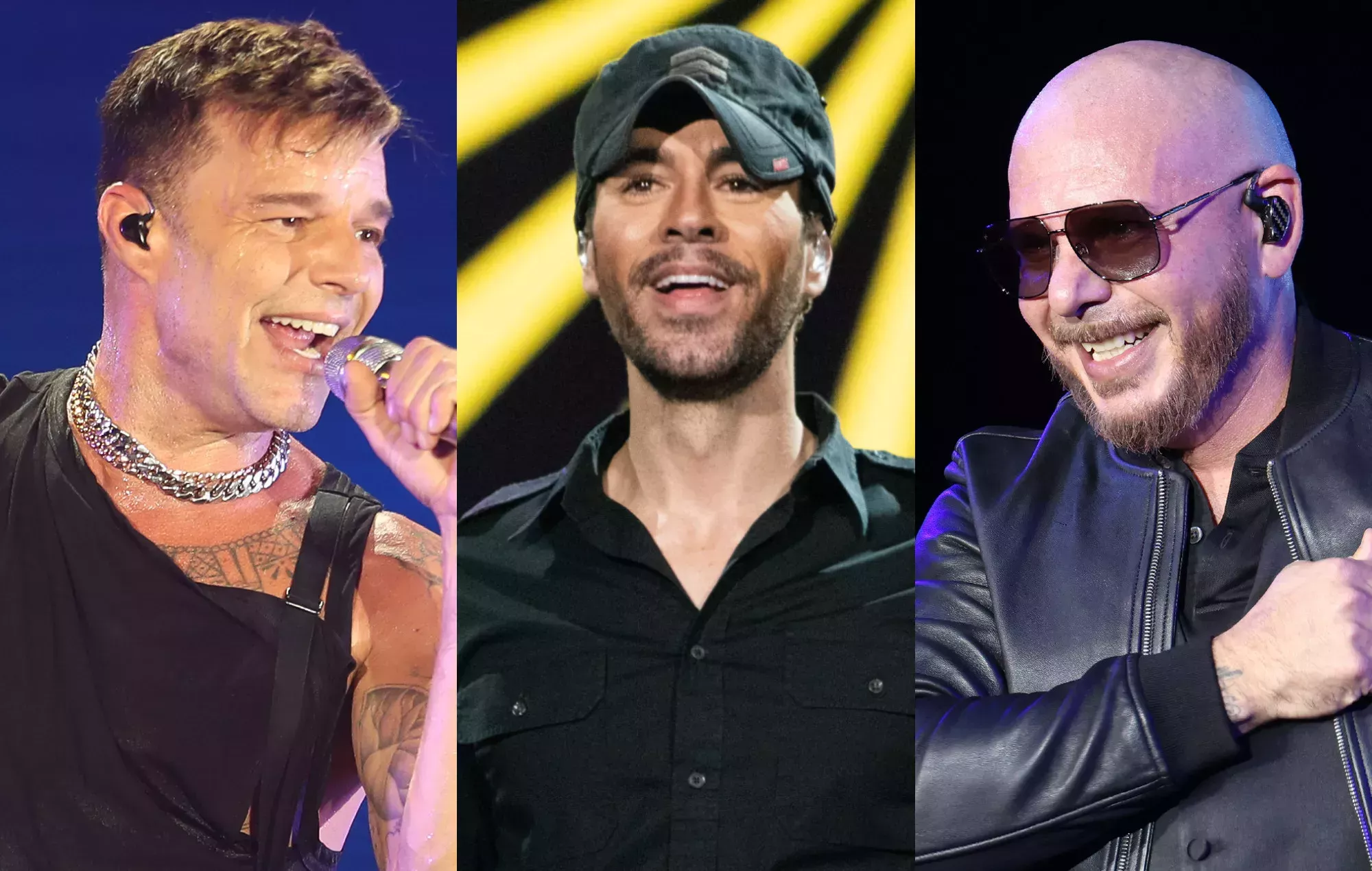 Enrique Iglesias, Ricky Martin y Pitbull anuncian la gira estadounidense 'Trilogy