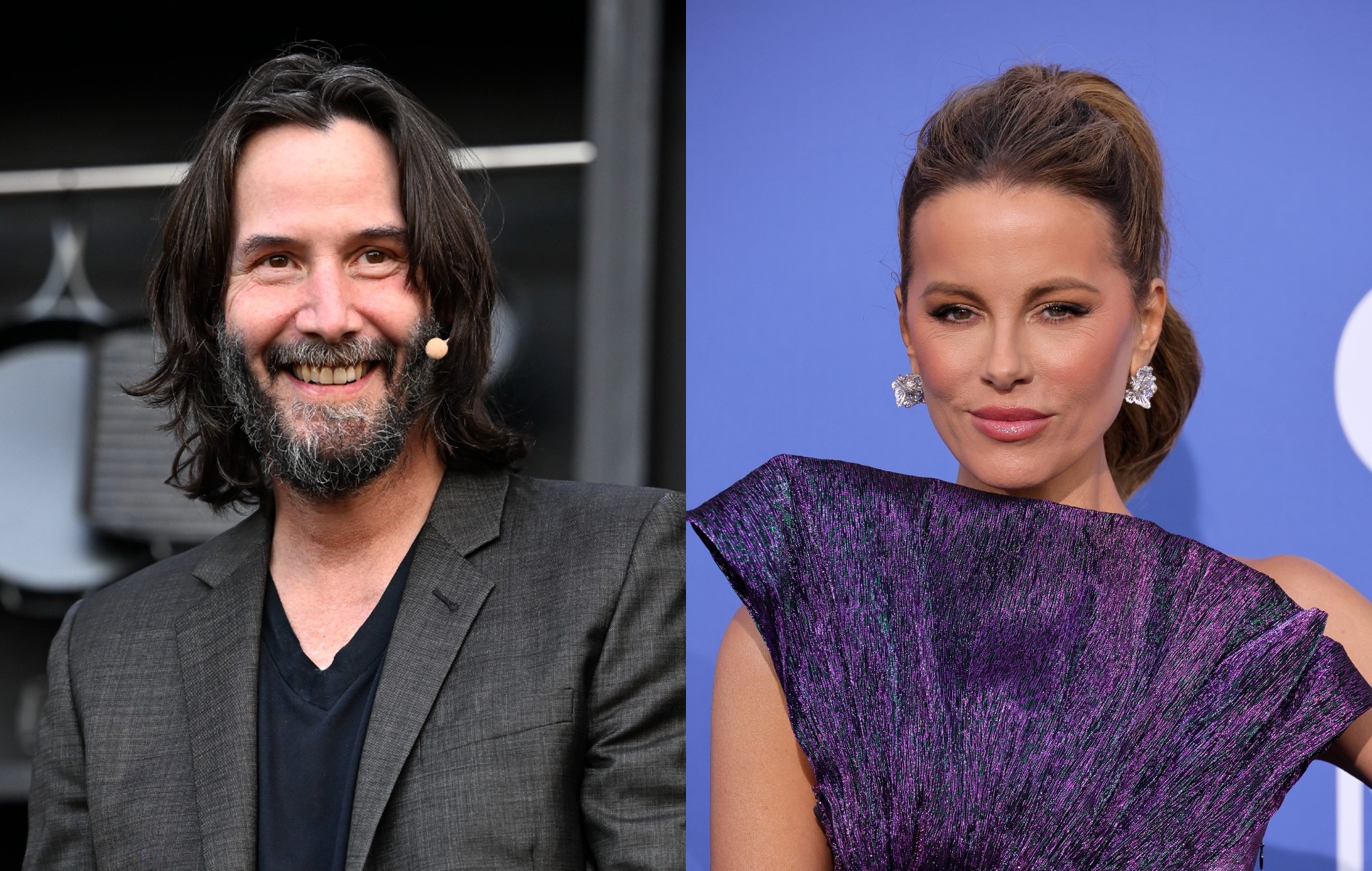 Keanu Reeves ayudó a "salvar" a Kate Beckinsale de un fallo de vestuario en Cannes