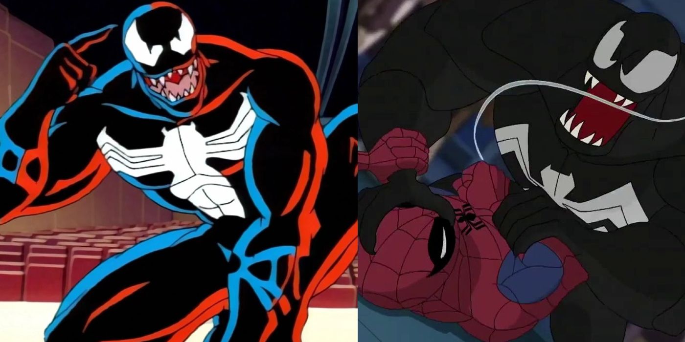 Las 10 mejores apariciones de Venom en los dibujos animados de Spider-Man