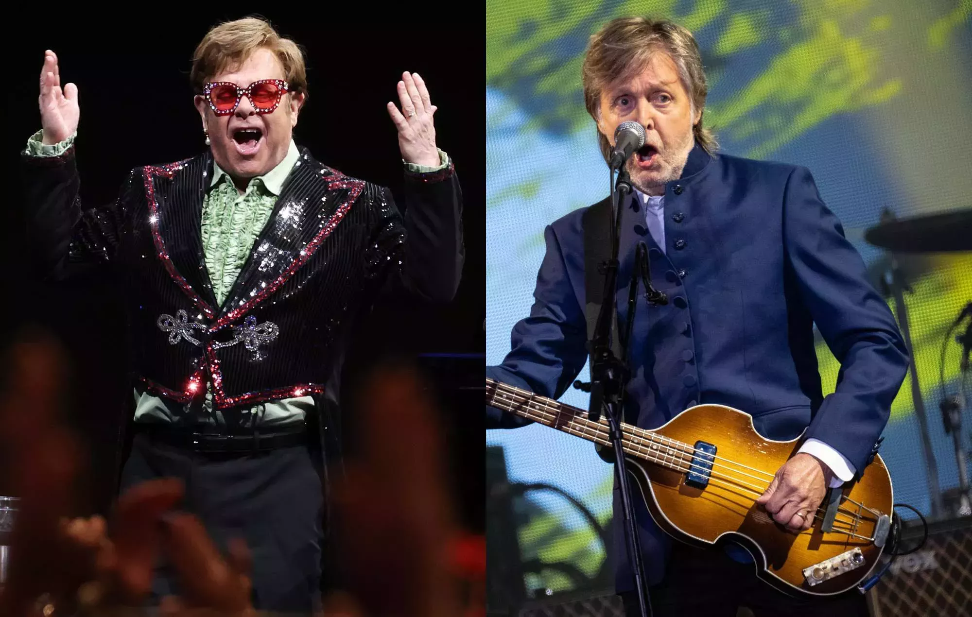Los fans creen que Paul McCartney podría unirse a Elton John en el escenario de Glastonbury