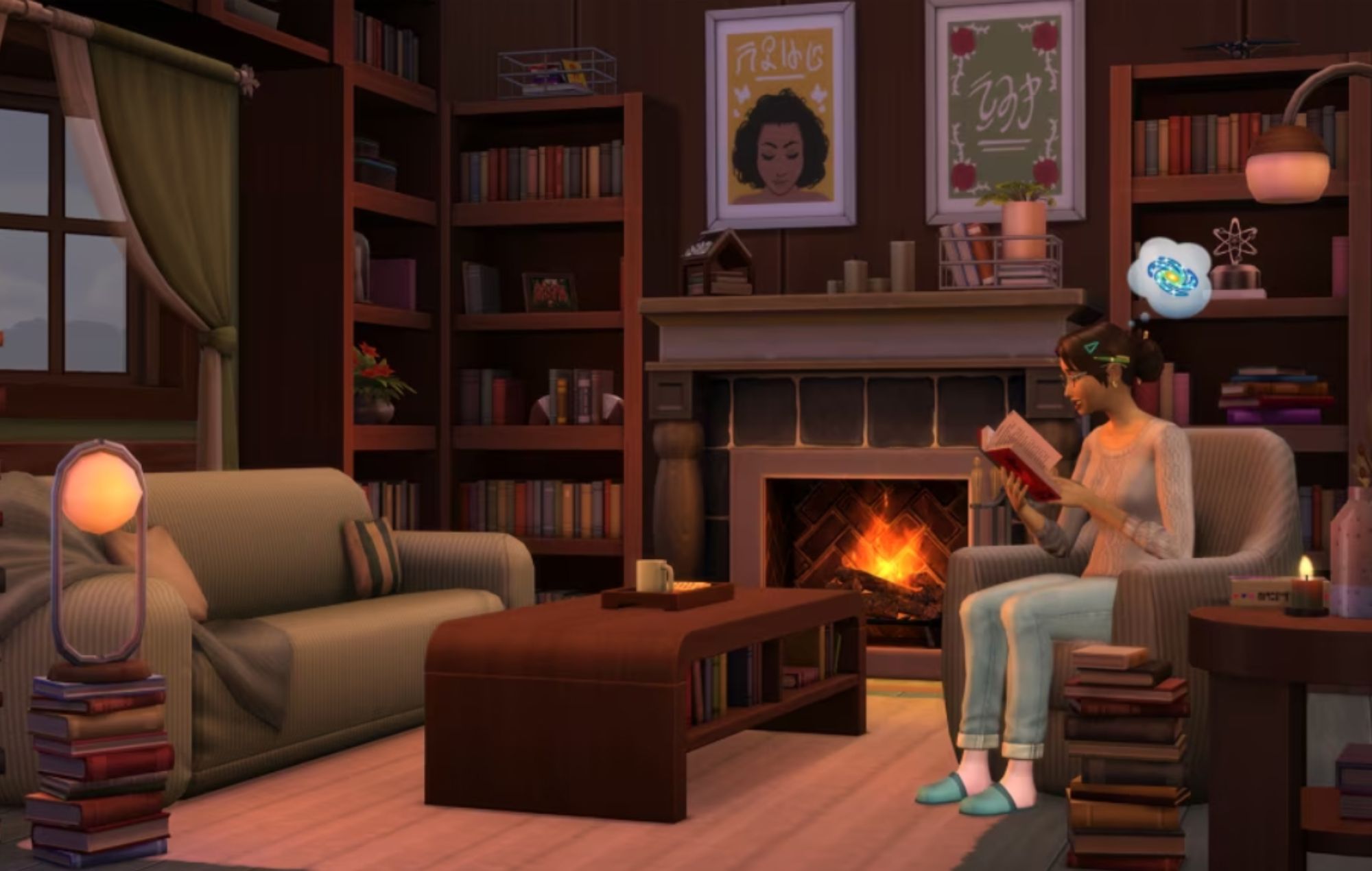 Los últimos Kit DLC de 'Los Sims 4' son perfectos para los amantes del grunge y los libros