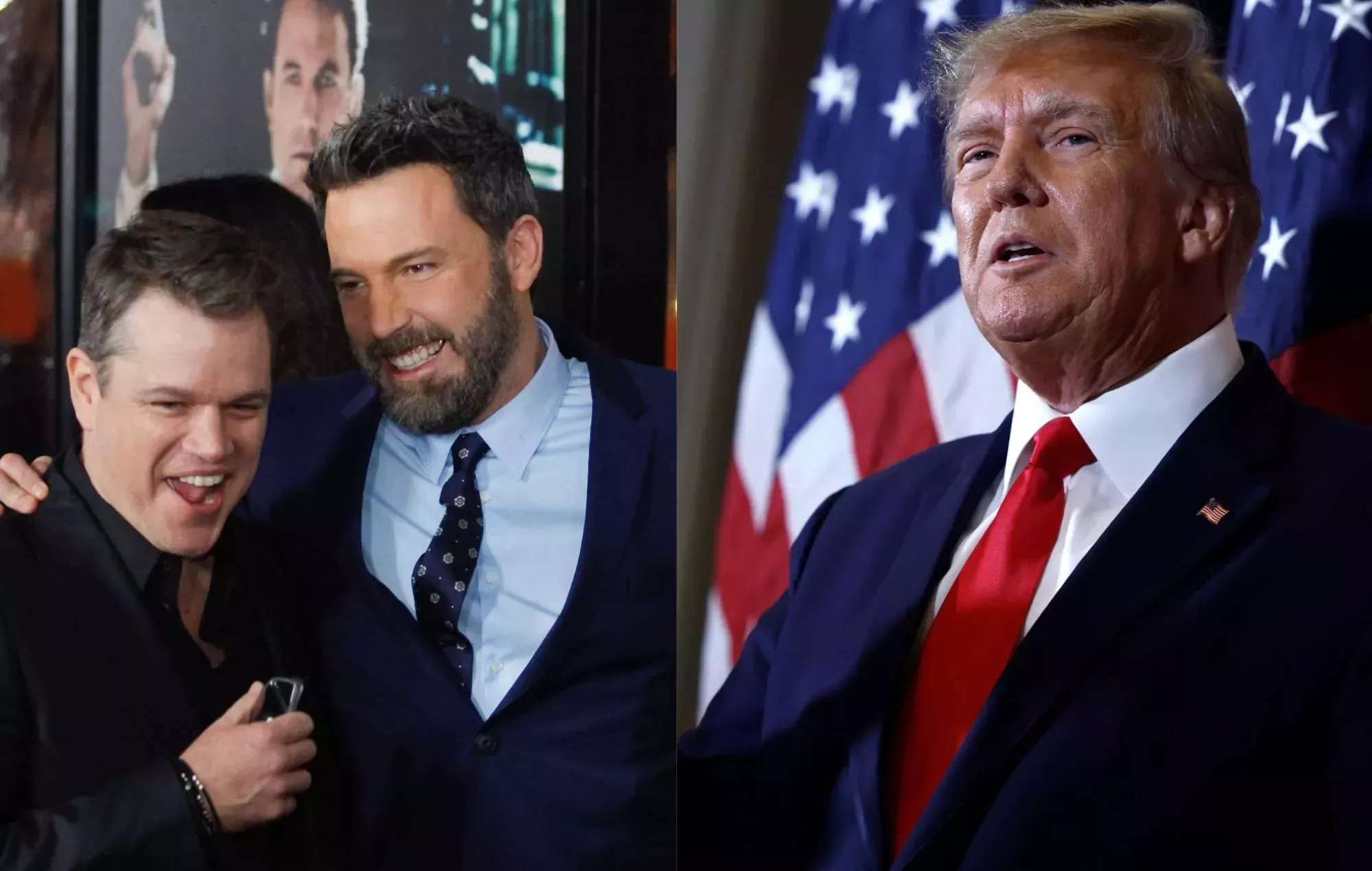 Matt Damon y Ben Affleck le dicen a Donald Trump que deje de usar imágenes de 'Air' para su campaña