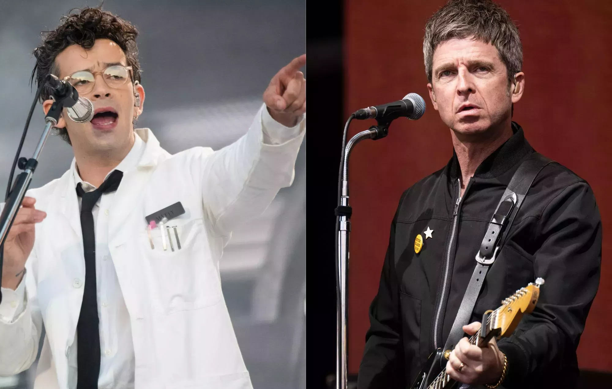 Matty Healy de The 1975 responde a Noel Gallagher llamándole 