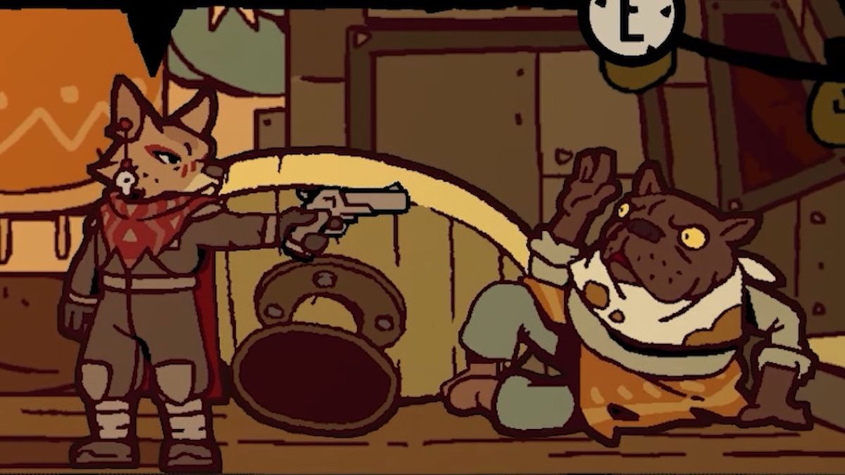 No tengo ni idea de qué pensar de esta "motorvania" sobre un coyote motero en busca de venganza, pero creo que me gusta...