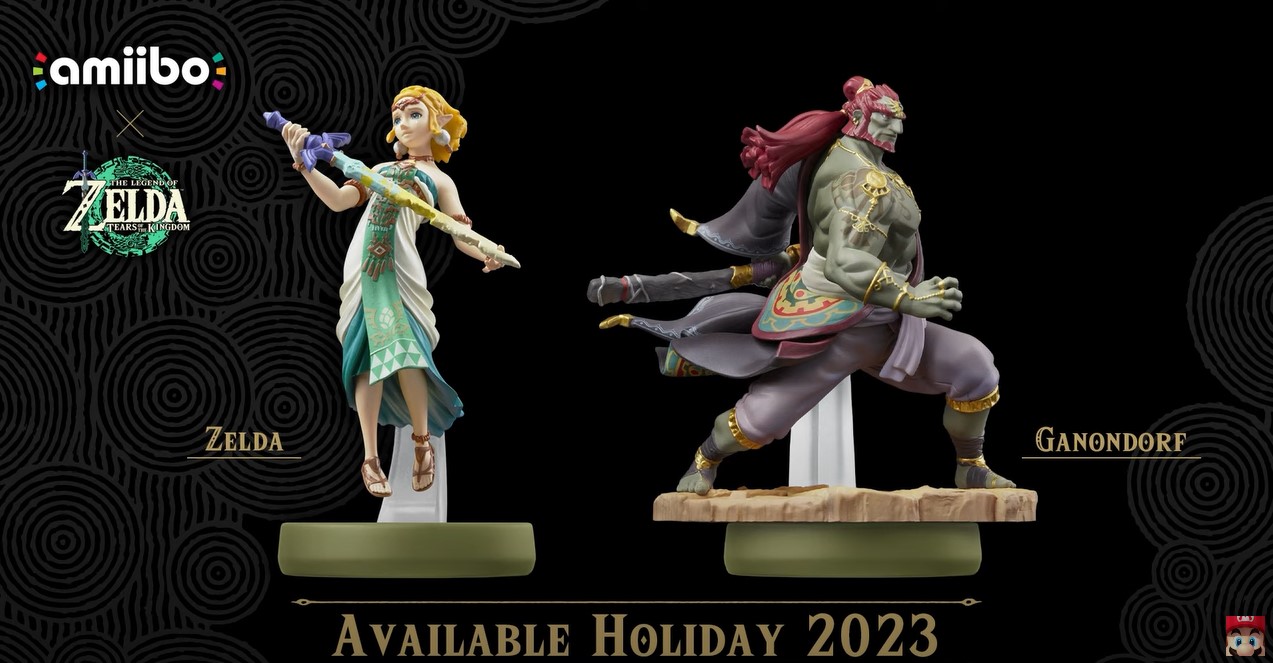 Revelados los amiibo de Zelda y Ganondorf para Tears of the Kingdom