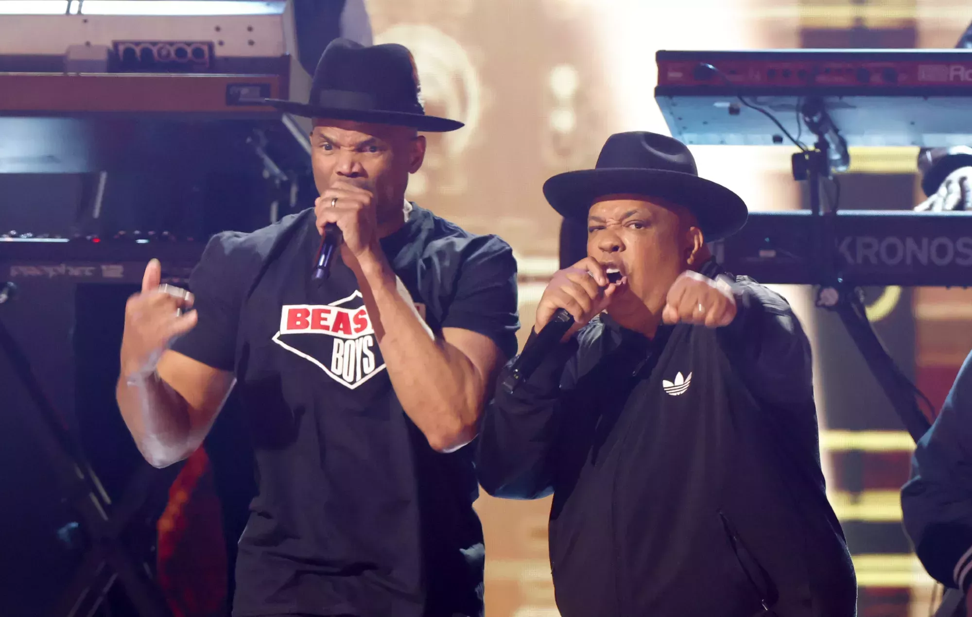 Snoop Dogg, Lil Wayne, Ice Cube y Run-DMC en el concierto Hip Hop 50 Live de Nueva York