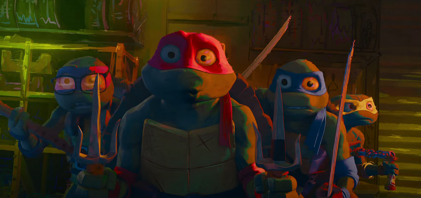 TMNT: Mutant Mayhem Trailer trae la adolescencia a las Tortugas
