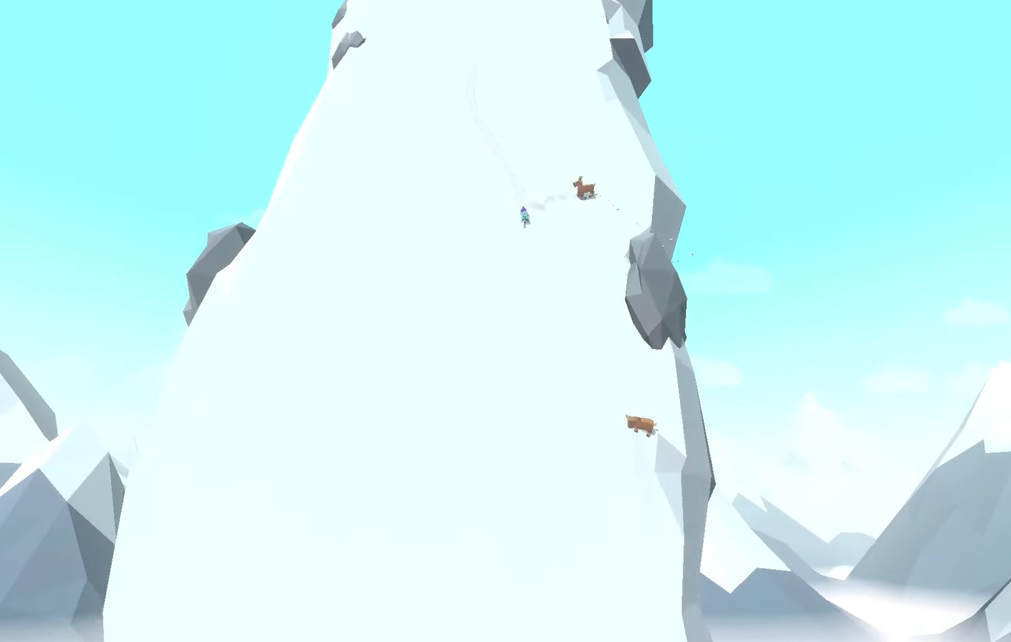 El clásico de culto de Microsoft "SkiFree" se renueva en 3D