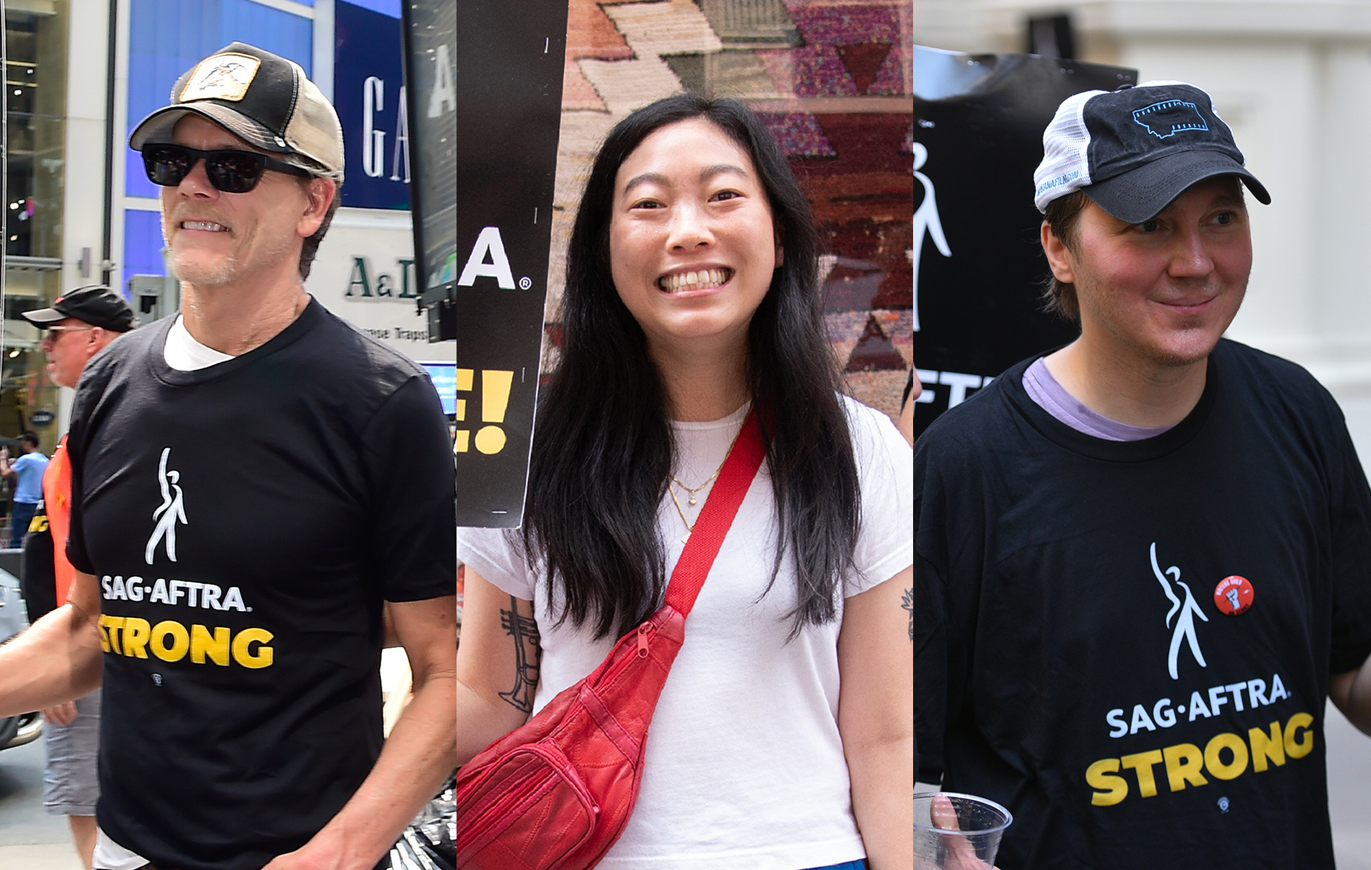 Estos son todos los actores famosos en huelga en la línea de piquete