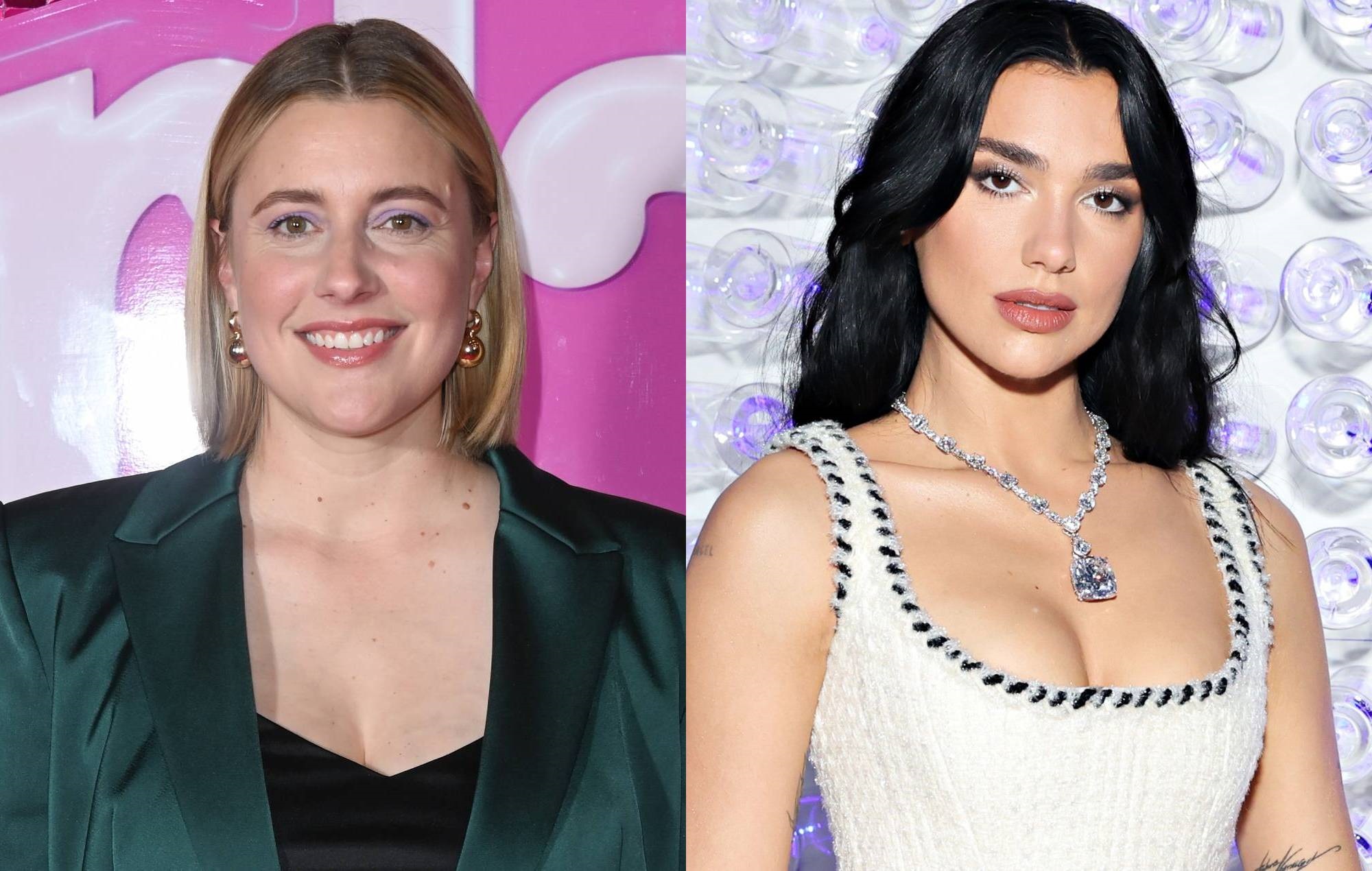 Greta Gerwig escuchó la canción 'Barbie' de Dua Lipa "100 veces" en una mañana