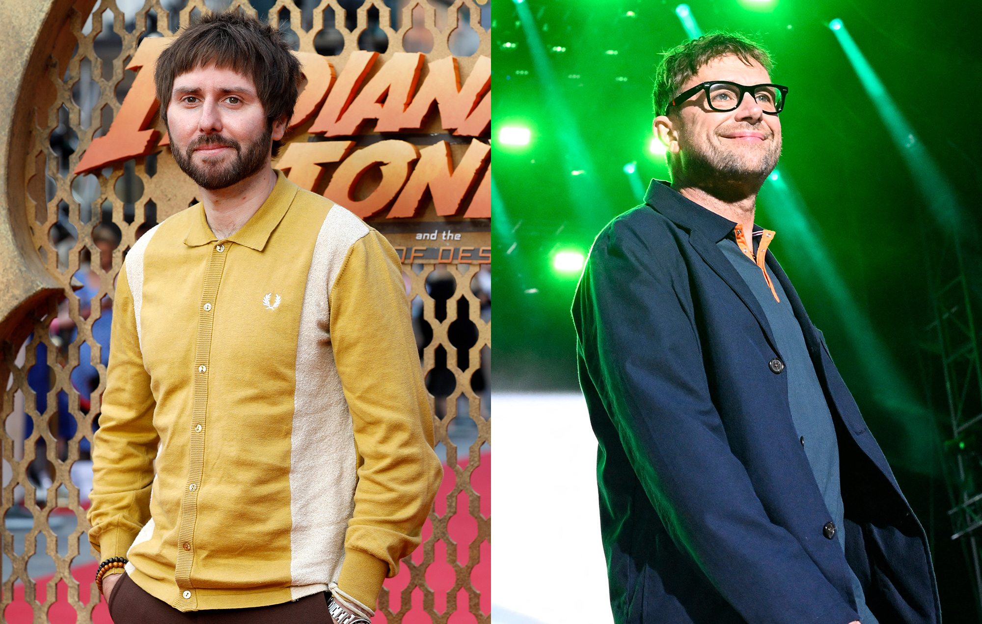 James Buckley, estrella de The Inbetweeners, toca una canción de Blur con su hijo