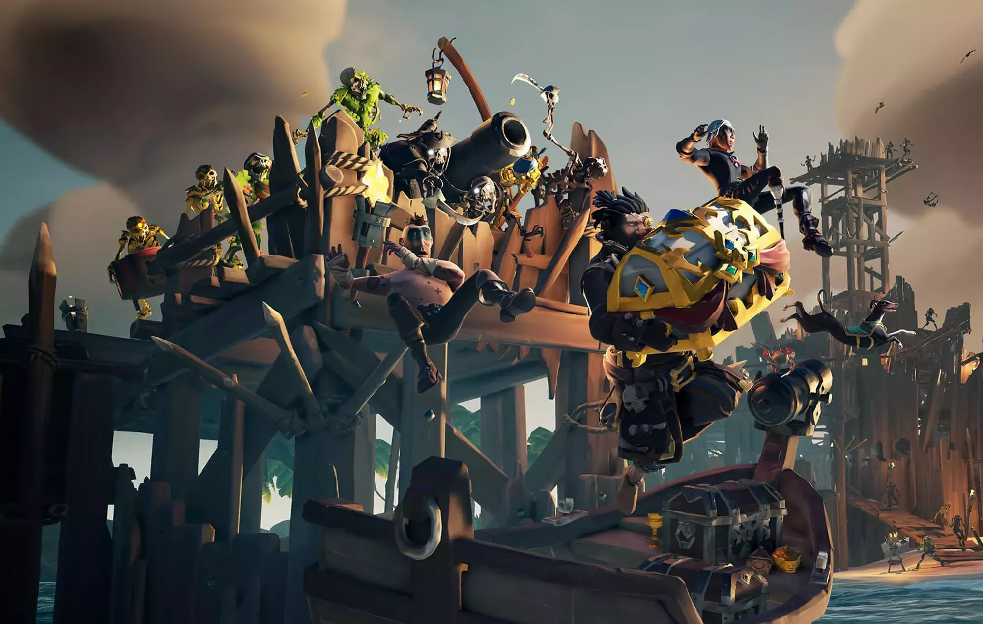 La temporada 10 de 'Sea of Thieves' se pospone a octubre por 