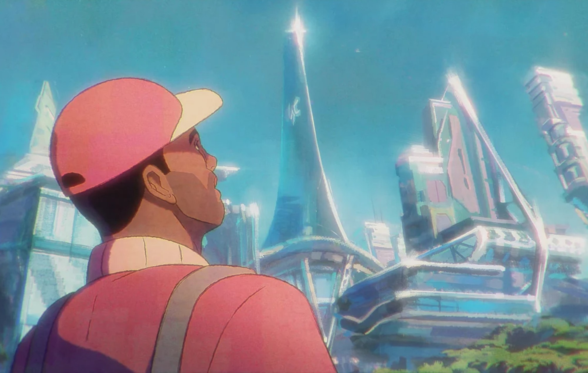 Los cortos de "Starfield" muestran las ciudades Neon, New Atlantis y Akila City