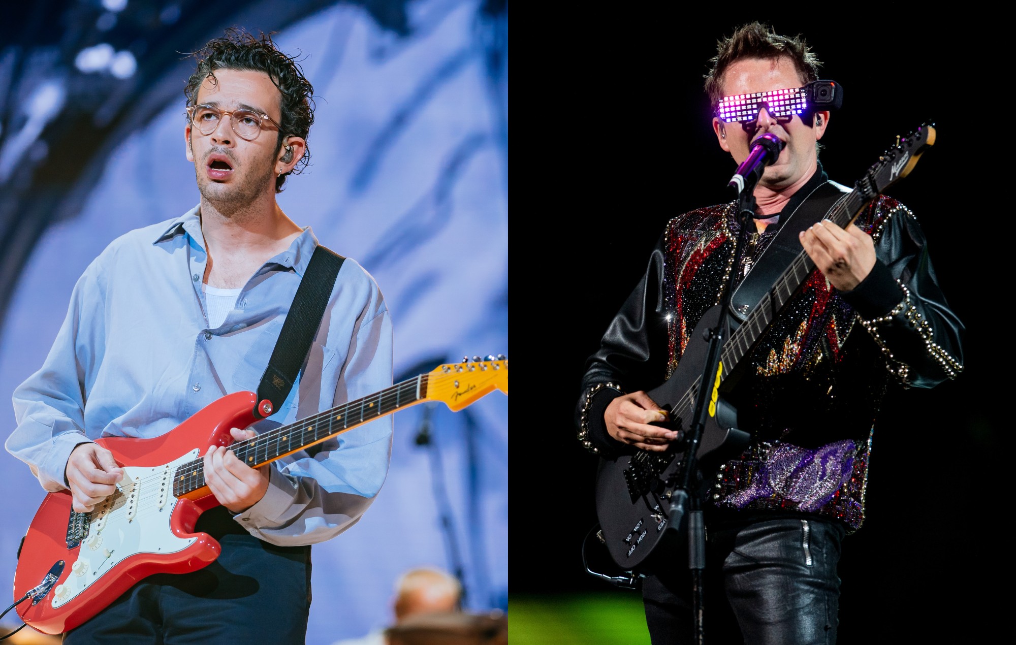 Matty Healy reacciona a la retirada de una canción de Muse del setlist de Malasia