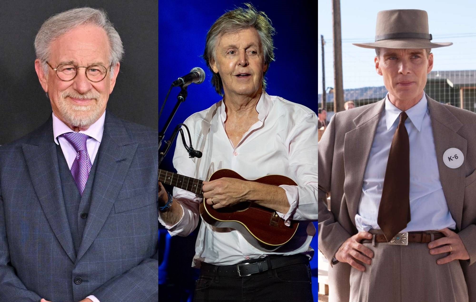 Steven Spielberg y Paul McCartney asisten juntos a la proyección de "Oppenheimer