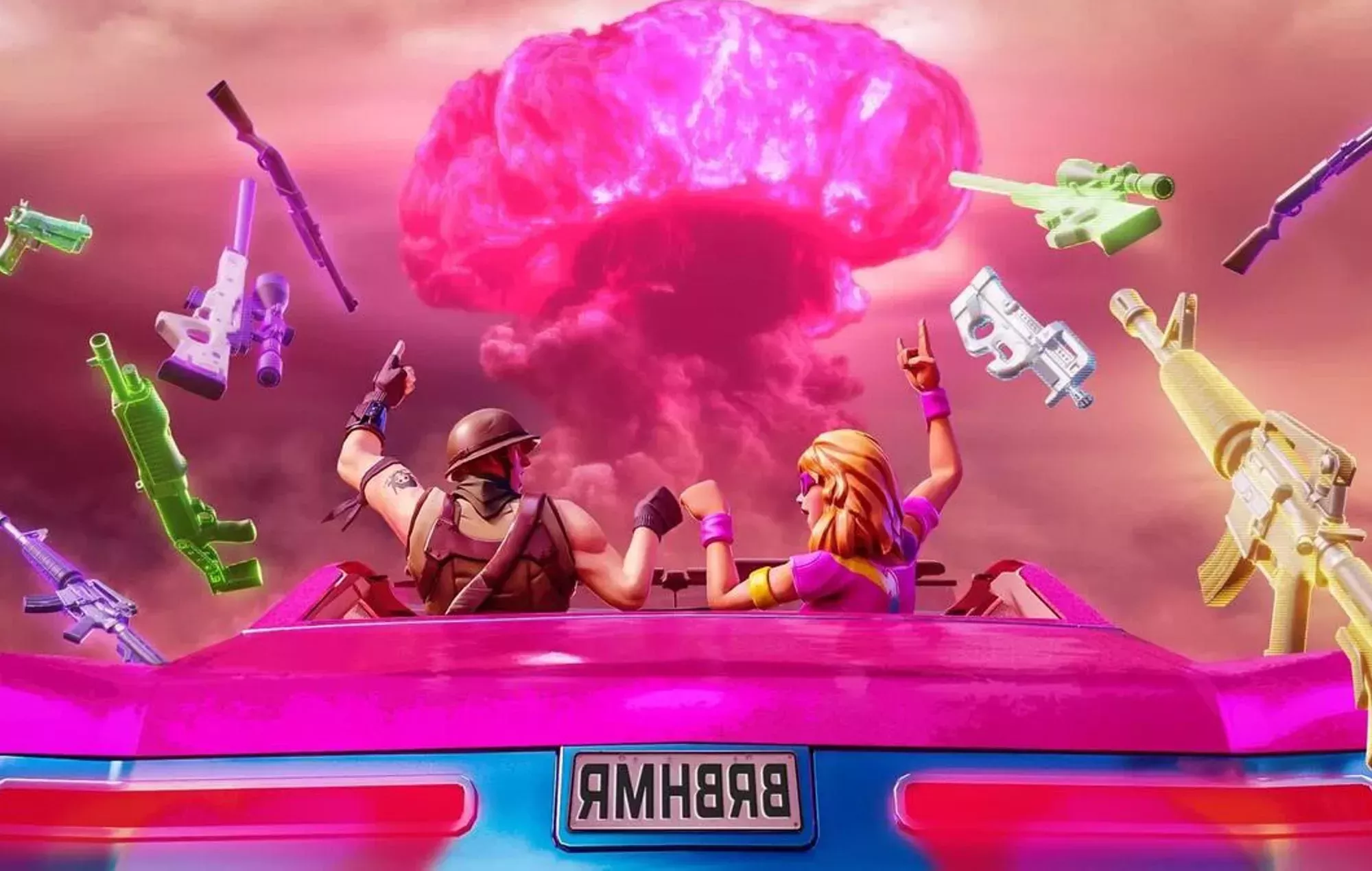 Un streamer de 'Fortnite' crea un mapa Barbenheimer inspirado en 'Call of Duty'