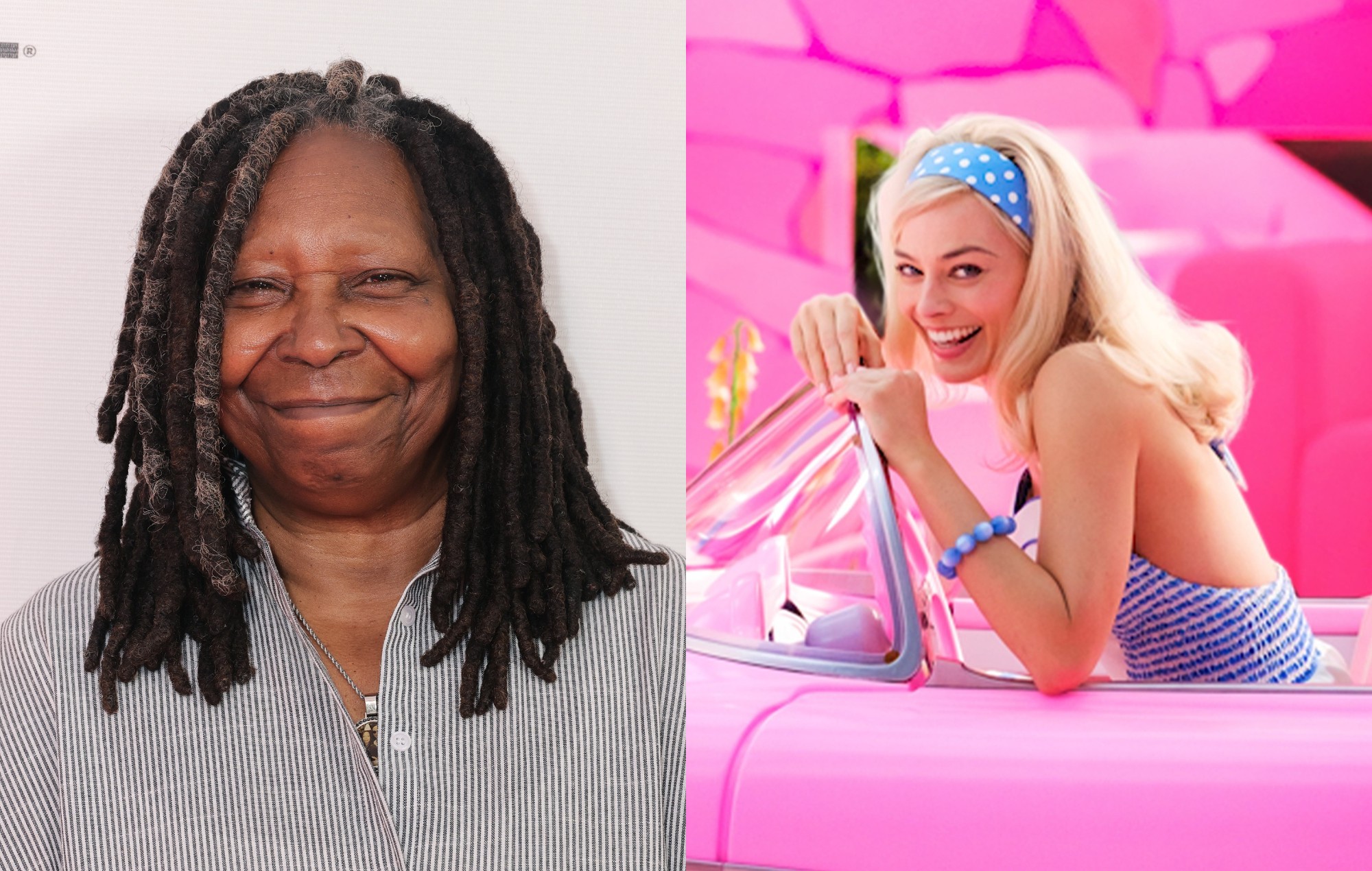 Whoopi Goldberg se burla de Ted Cruz y Ben Shapiro por sus críticas a 'Barbie'
