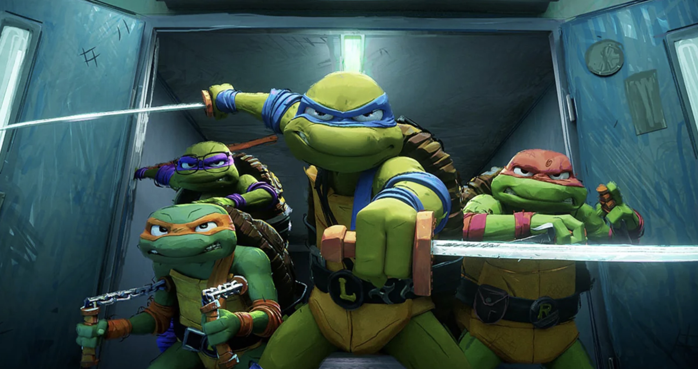 Aquí están todas las canciones de la banda sonora de 'Teenage Mutant Ninja Turtles: Mutant Mayhem'.